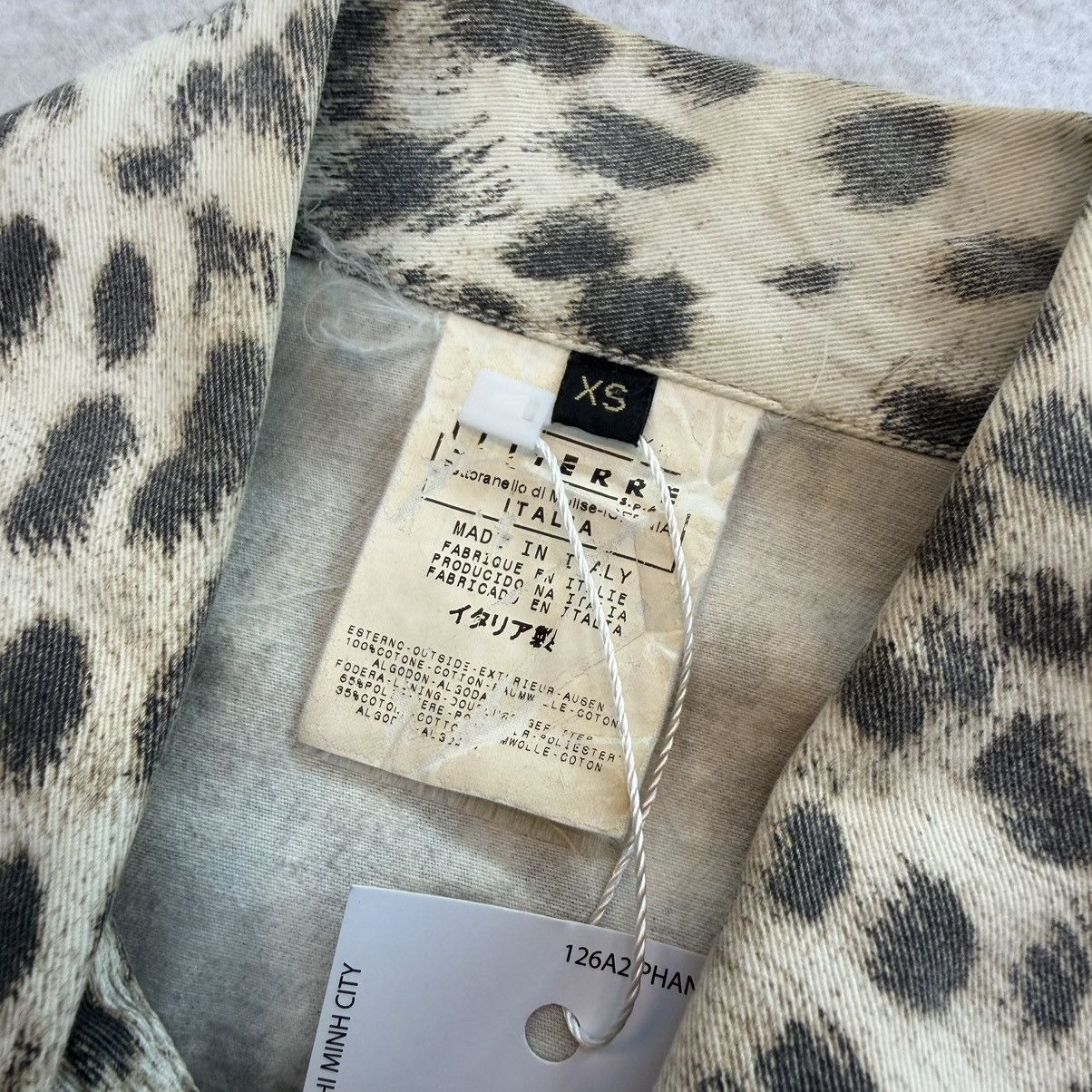 Just Cavalli 2000s Just Cavalli Back Laces Leopard Print Jacket Size XS / US 0-2 / IT 36-38 - 8 Thumbnail