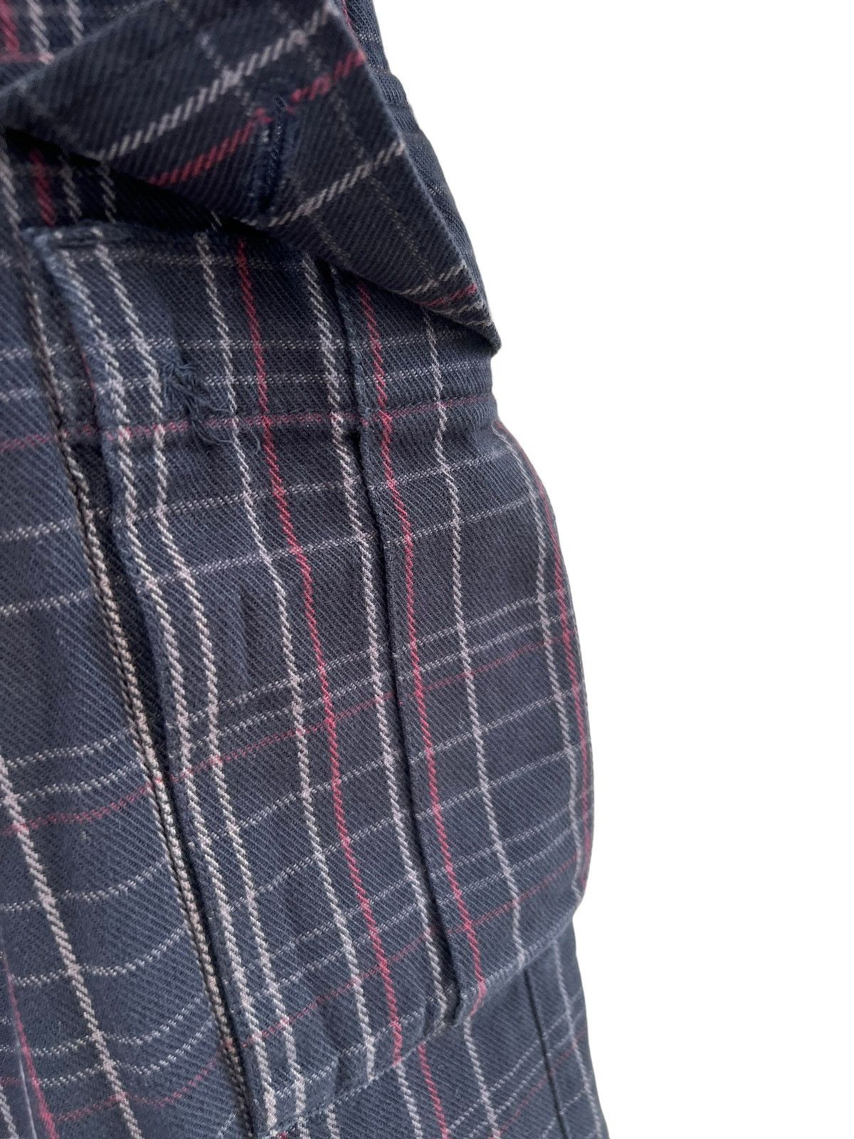 PPFM Vintage PPFM Checks Adjustable Hem Cargo Trouser Pant Size US 30 / EU 46 - 11 Thumbnail