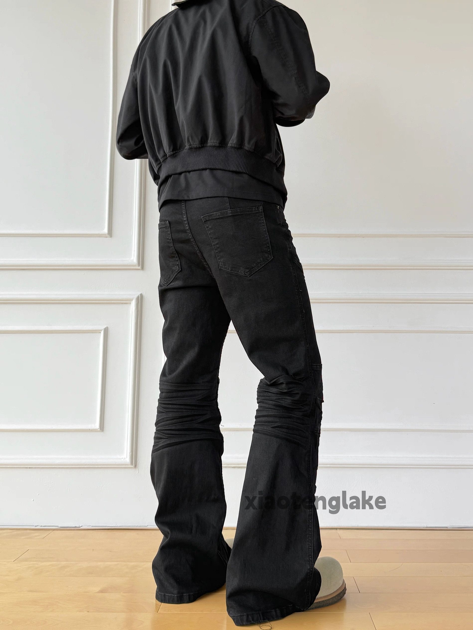 Jean xz utility punk yuppie grunge bootcut flared yuppie jeans Size US 32 / EU 48 - 4 Thumbnail