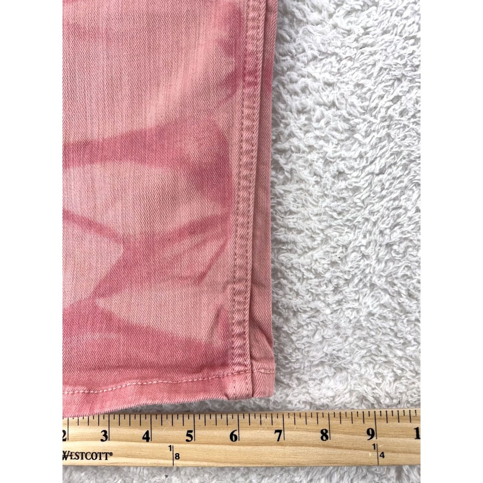 Levi's Levi's 524 Too Superlow Jeans Womens 17M Pink Red Straight Denim Pants Hippie Retro Size 38" / US 16 / IT 52 - 7 Thumbnail