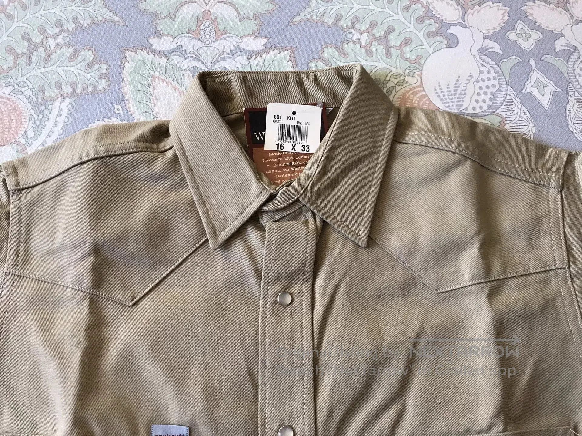 Carhartt Carhartt S01 KHI 16×33 Western Shirt. Size US M / EU 48-50 / 2 - 5 Thumbnail