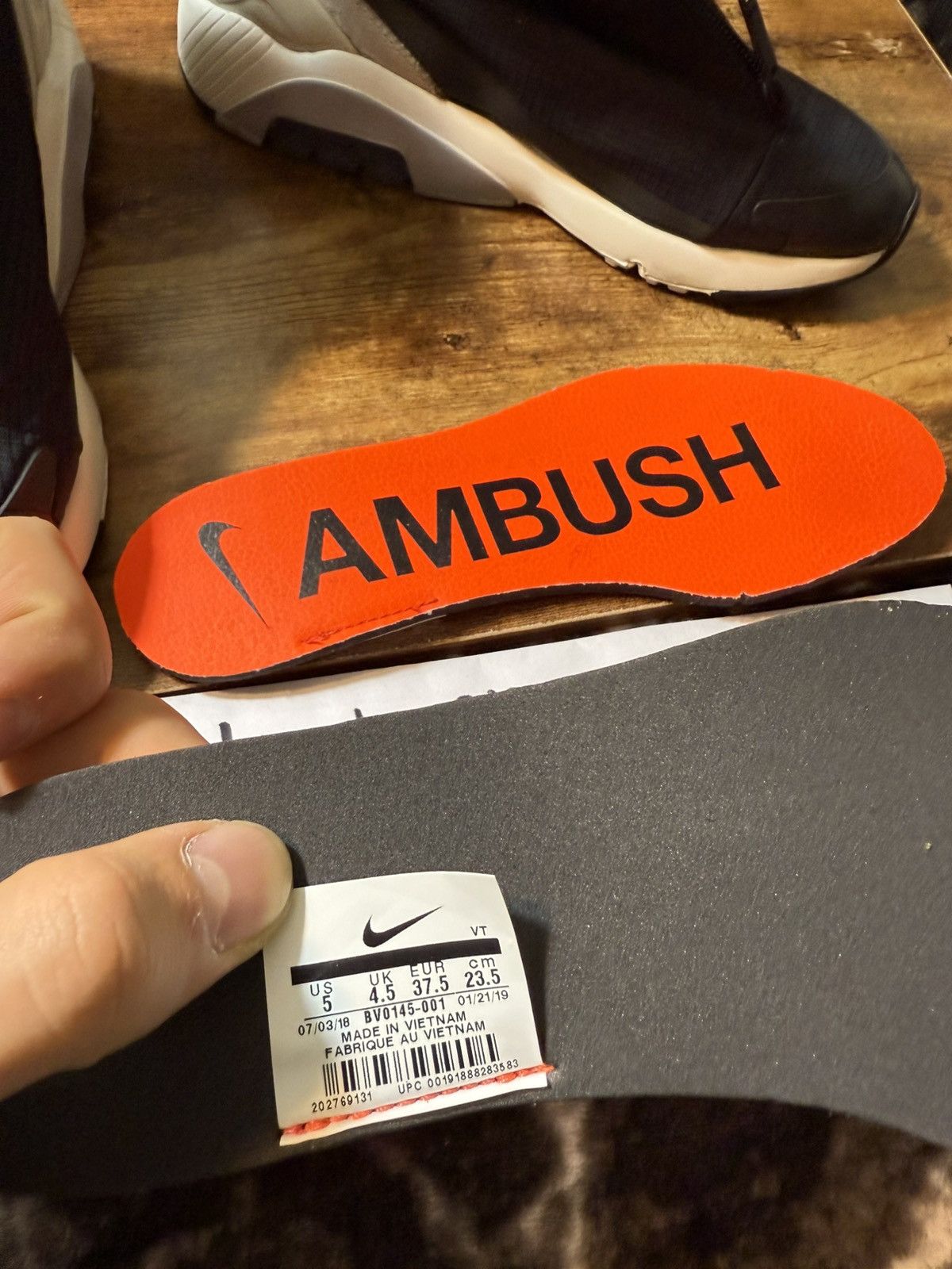 Ambush Design × Nike AMBUSH X NIKE Air Max 180 High Size US 5 / EU 37 - 6 Thumbnail