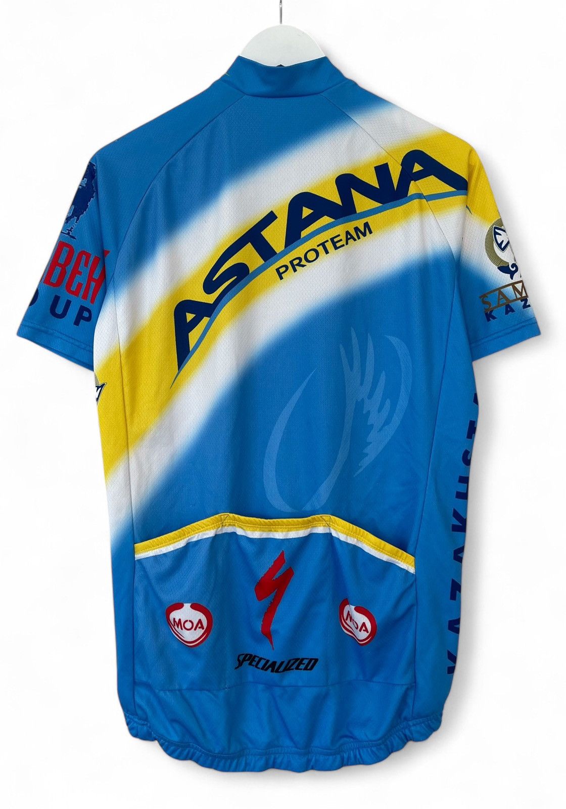 Vintage Astana Cycling Pro Team Shirt Jersey MOA Men's Size L Size US L / EU 52-54 / 3 - 1 Thumbnail
