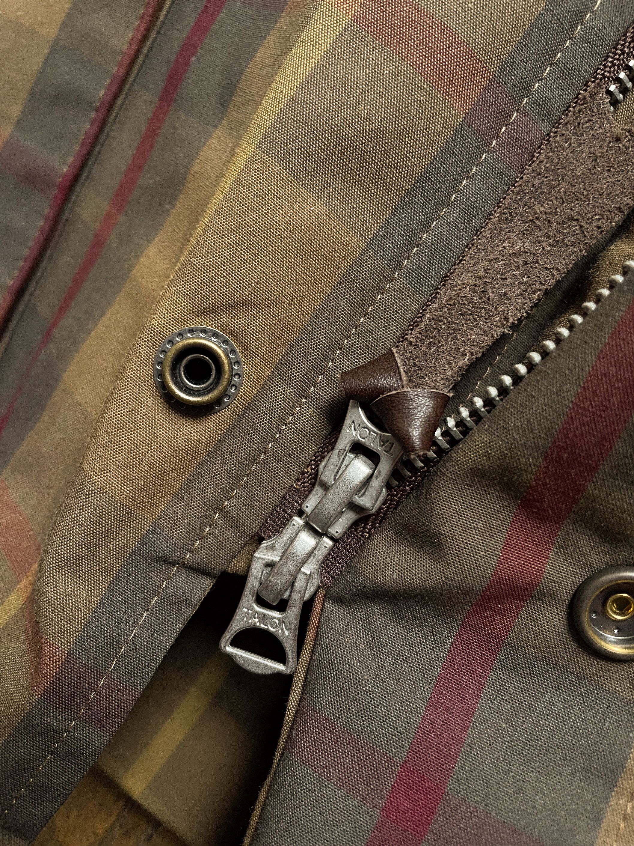 Knickerbocker Mfg Co Knickerbocker x Millerain Tartan Waxed Cotton Chore Coat Size US M / EU 48-50 / 2 - 4 Thumbnail