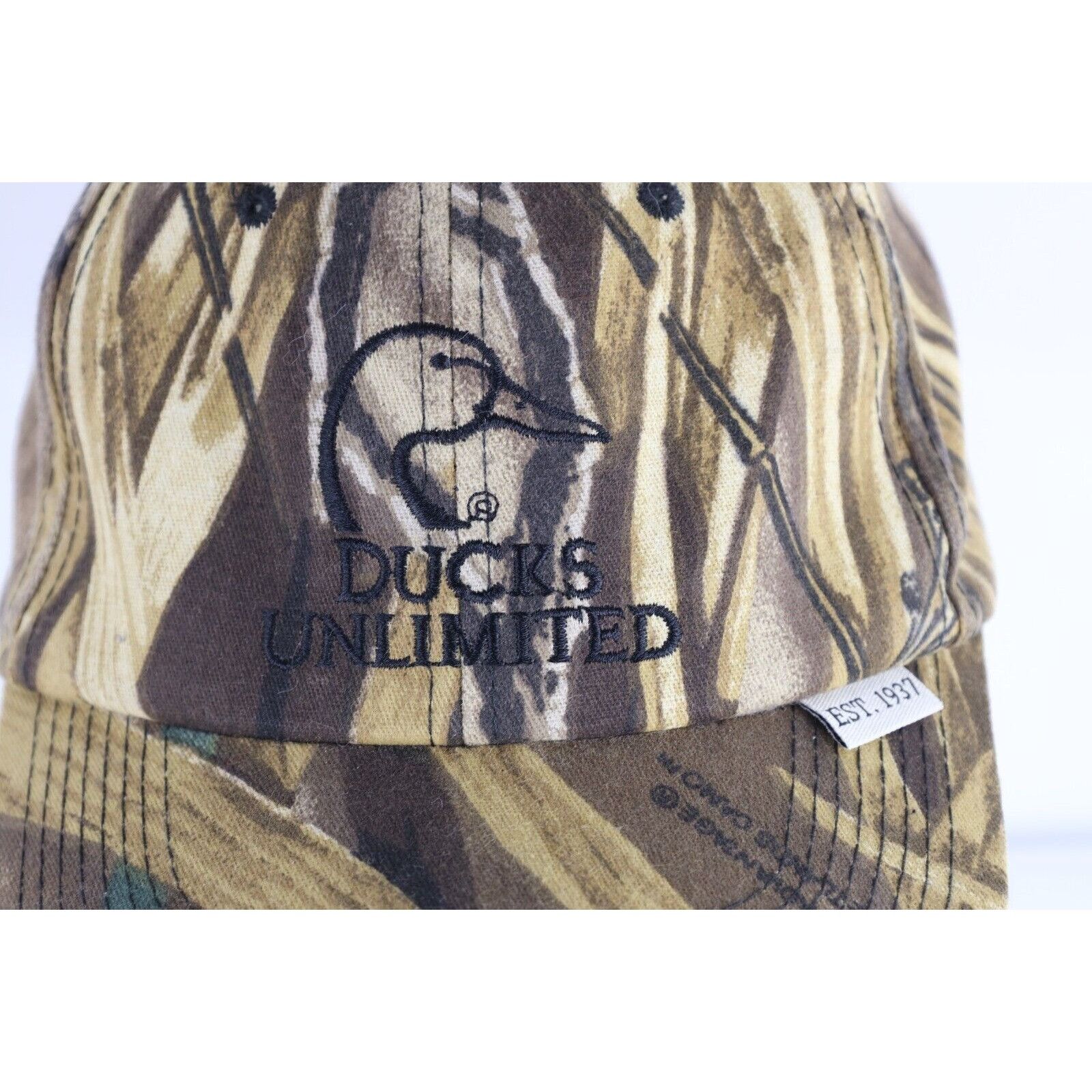Vintage Vintage Ducks Unlimited Wetlands Camouflage Hat Size ONE SIZE - 2 Thumbnail