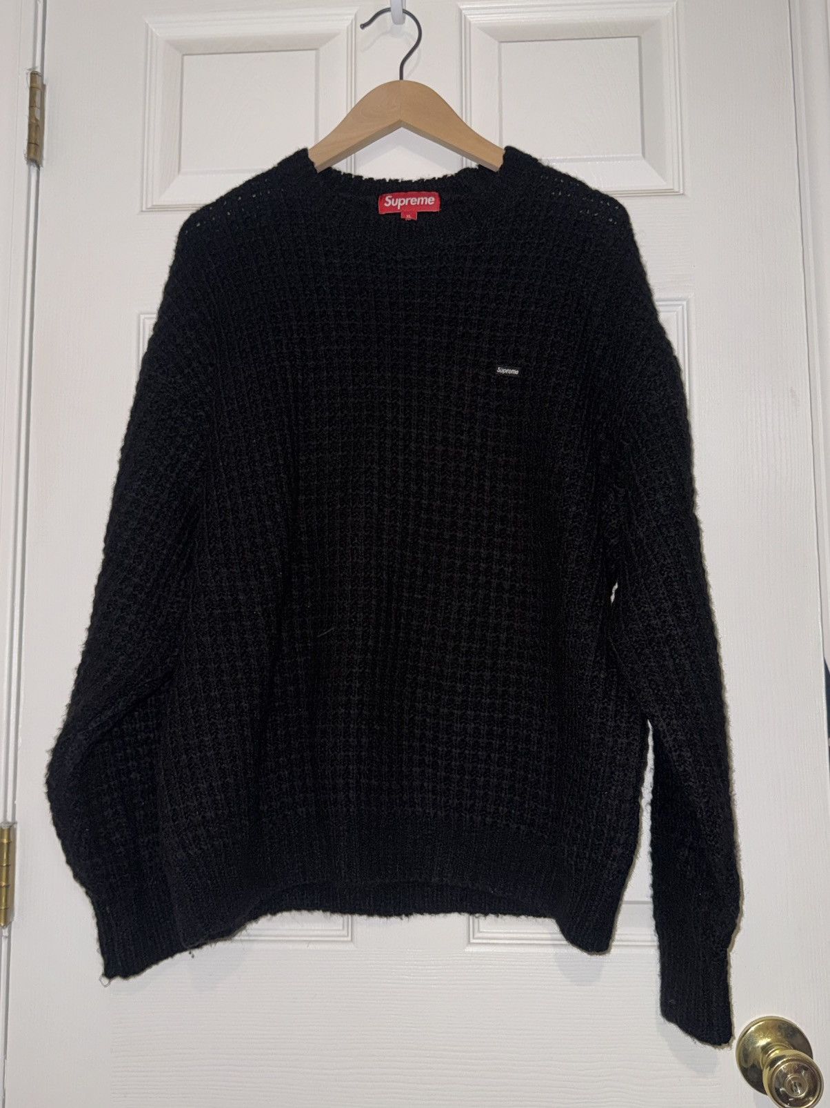 Supreme Supreme Waffle Small box Sweater Size US XL / EU 56 / 4 - 1 Thumbnail