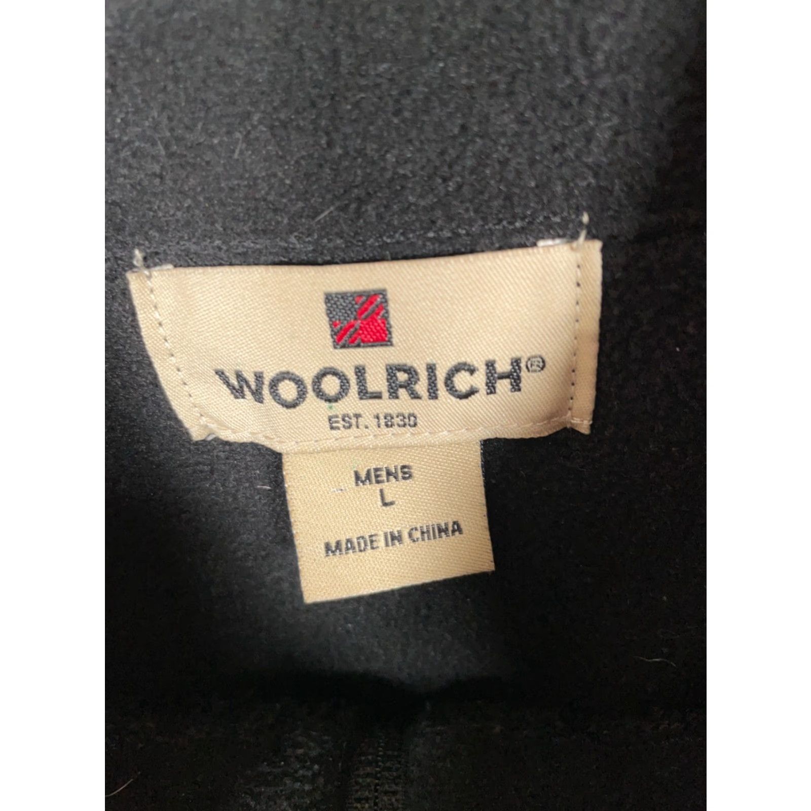Vintage Woolrich Wool Sweater 1/4-Zip Adult Large Dark Gray Mock Neck Pullover Preppy Mens Size US L / EU 52-54 / 3 - 3 Thumbnail