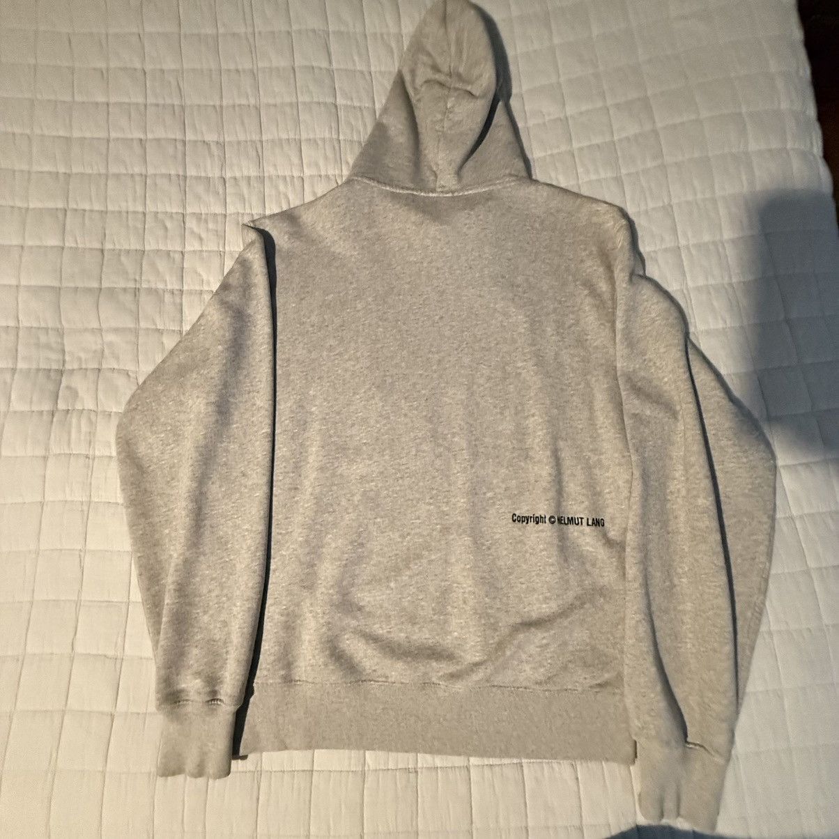 Helmut Lang Helmut Lang Warp Logo Hoodie Size US M / EU 48-50 / 2 - 2 Thumbnail