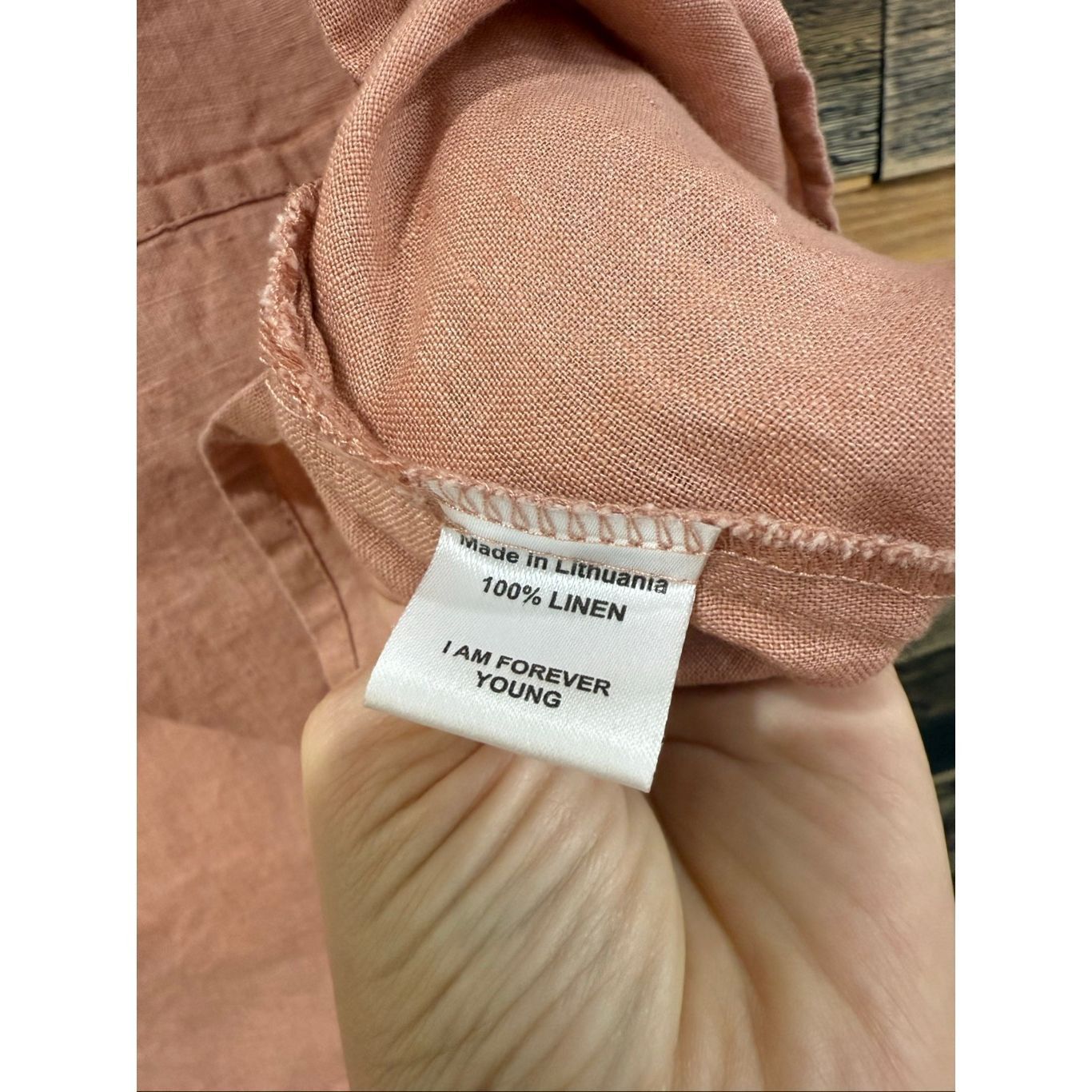 FLAX Flax linen sleeveless dusty pink sz Medium Size M / US 6-8 / IT 42-44 - 5 Thumbnail