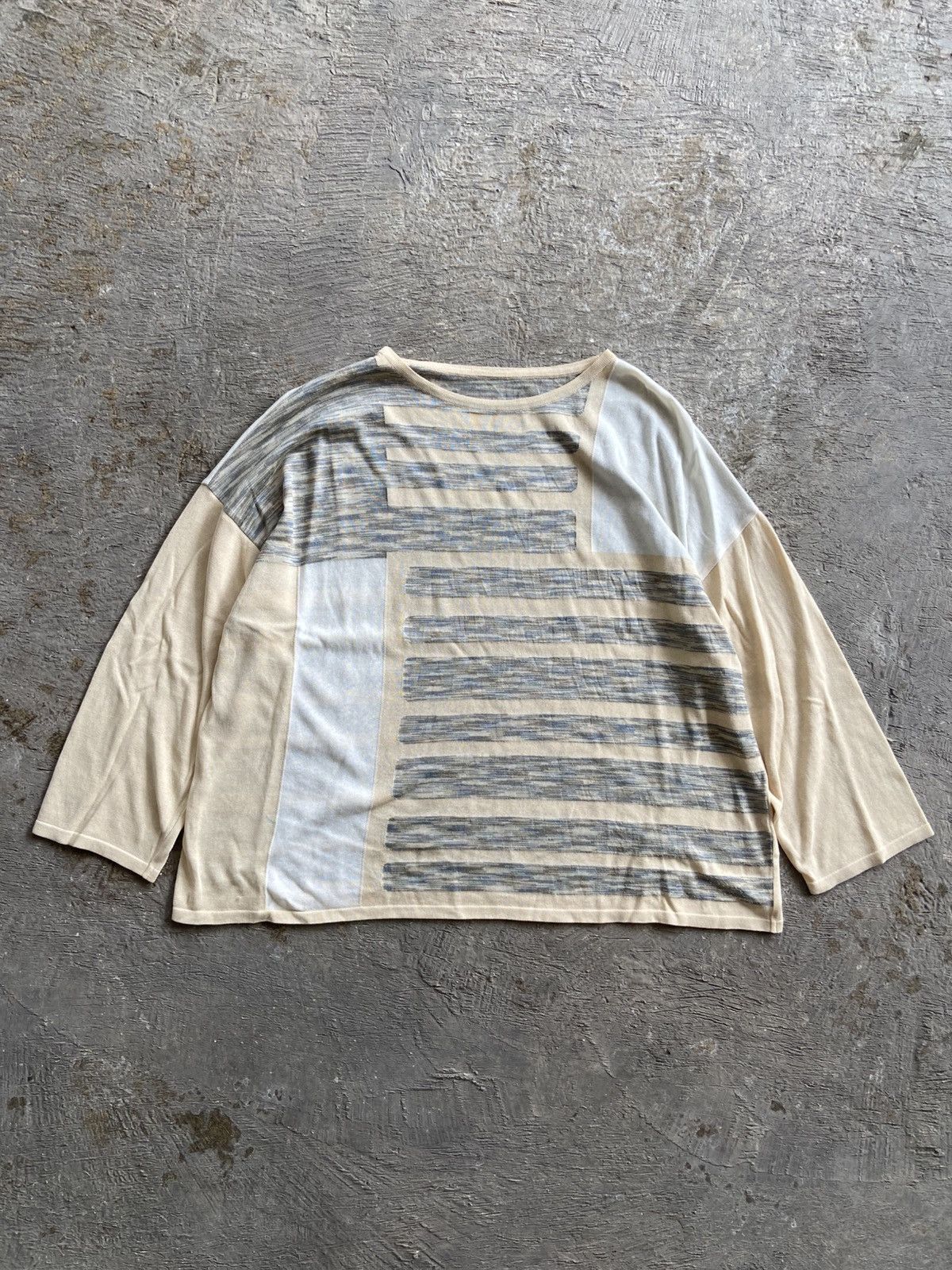 Issey Miyake 90s Vintage Archive Issey Miyake Long Neck Velour Zip