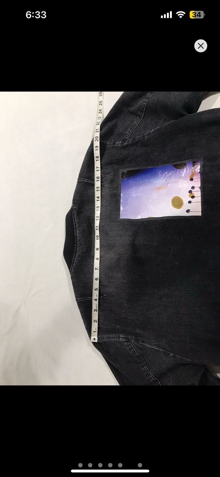 John Elliott John Elliott “Hollywood Forever” Denim Jacket Size US M / EU 48-50 / 2 - 7 Thumbnail