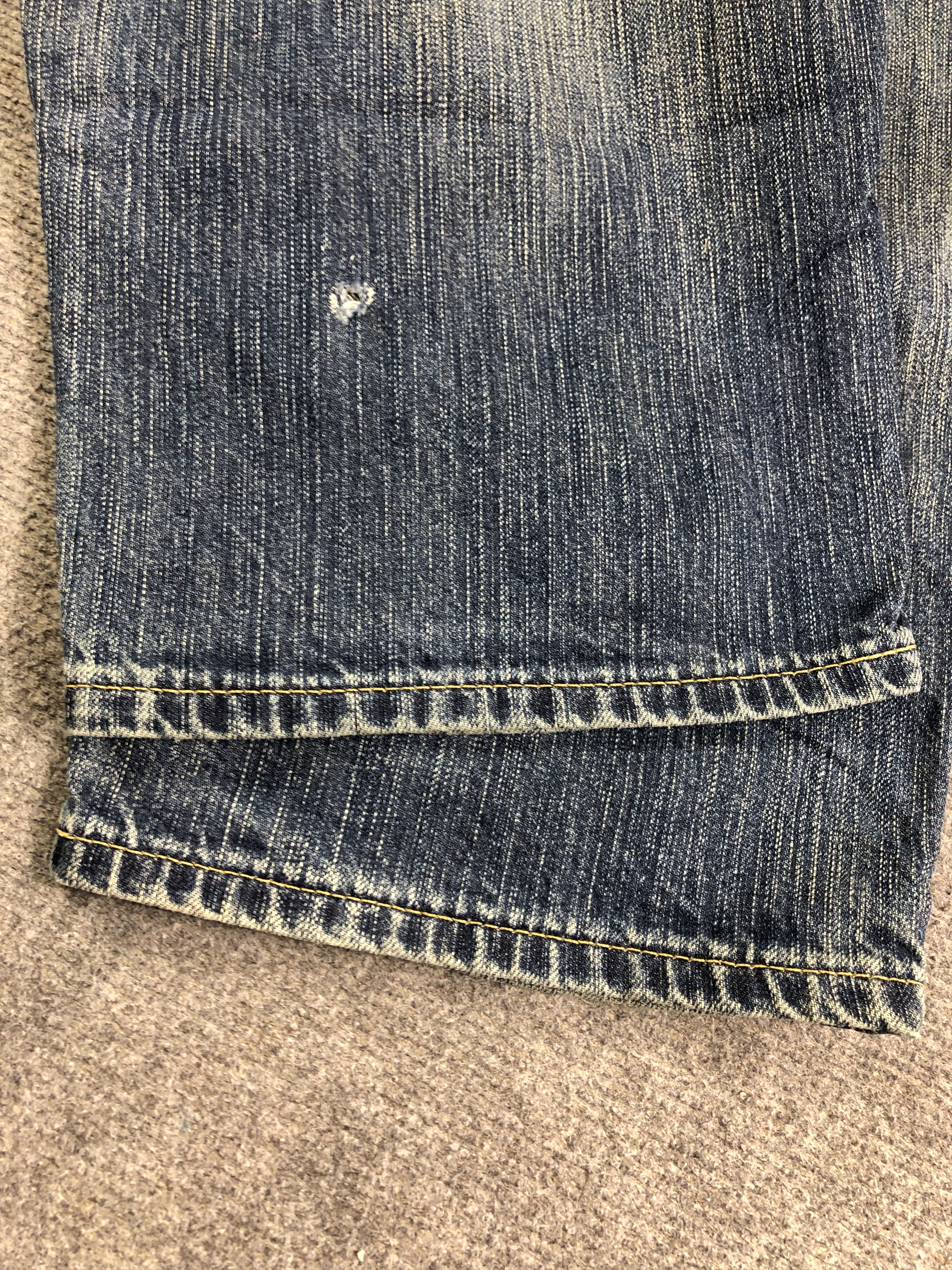 Other Edwin Wash Blue Short Jeans 30x15.5 Size US 30 / EU 46 - 11 Thumbnail
