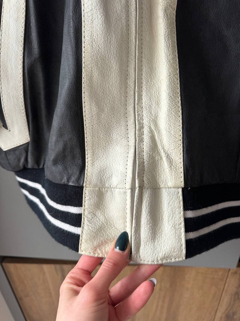 Michael Hoban Vintage Michael Hoban Basketball 80s Leather Jacket Size US L / EU 52-54 / 3 - 7 Thumbnail