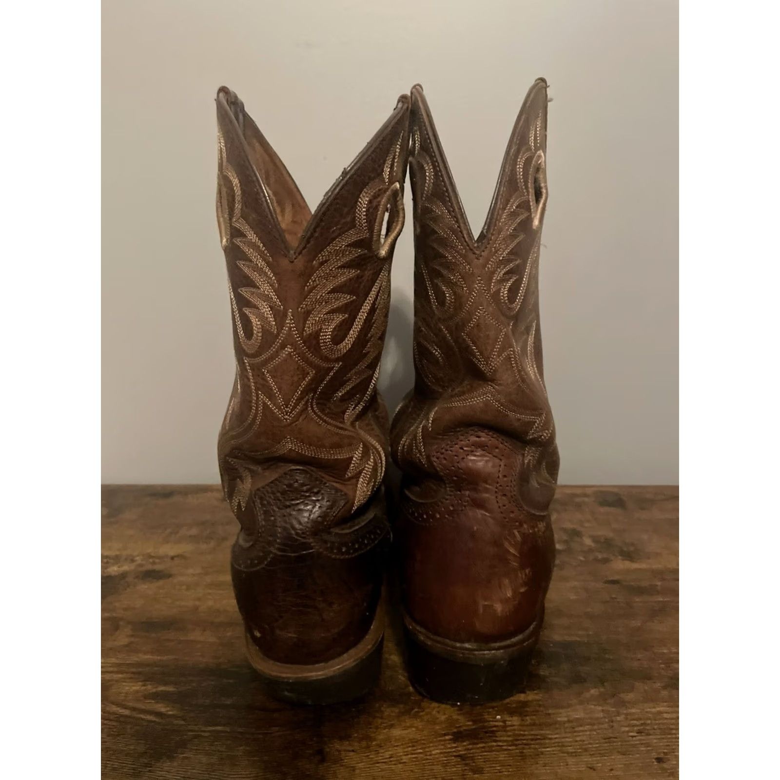Ariat Ariat Men's Heritage Roughstock Boots 34824 Brown Square Toe Size 10.5D Size US 10 / EU 43 - 4 Thumbnail