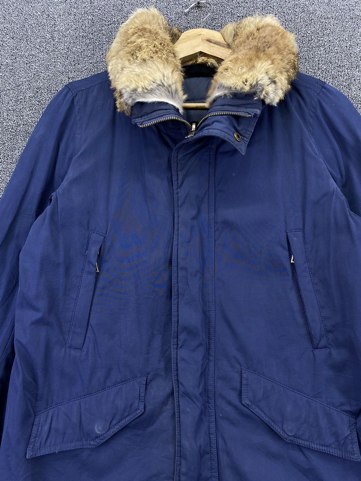 SHIPS Vintage Ships Fur Reversible Puffer Jacket Size S / US 4 / IT 40 - 11 Thumbnail