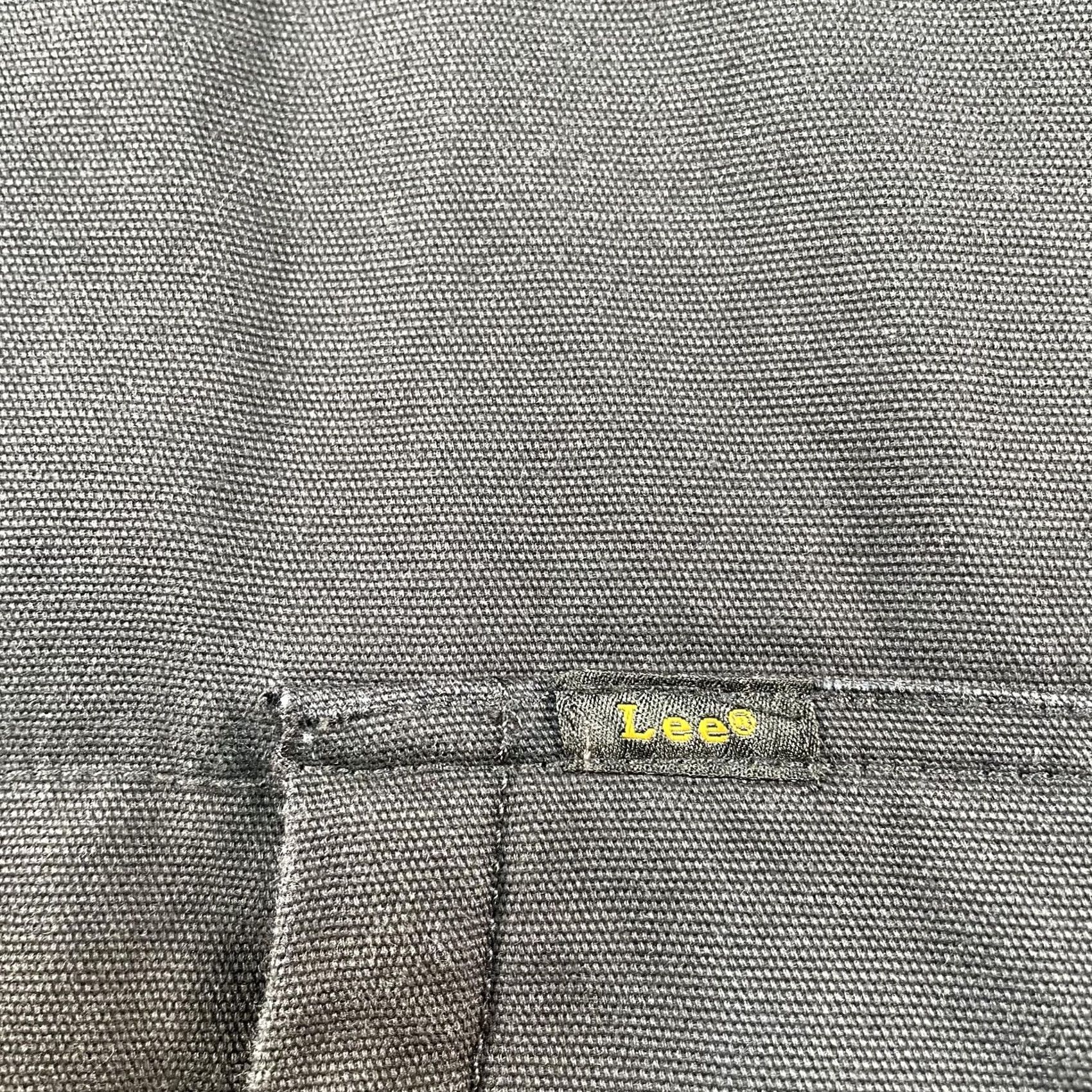 Lee Lee Vest XL Gray Canvas Quilted Insulated Sherpa Lined Full Zip Pockets Mens Outdoor Workwear Vest Size US XL / EU 56 / 4 - 4 Thumbnail
