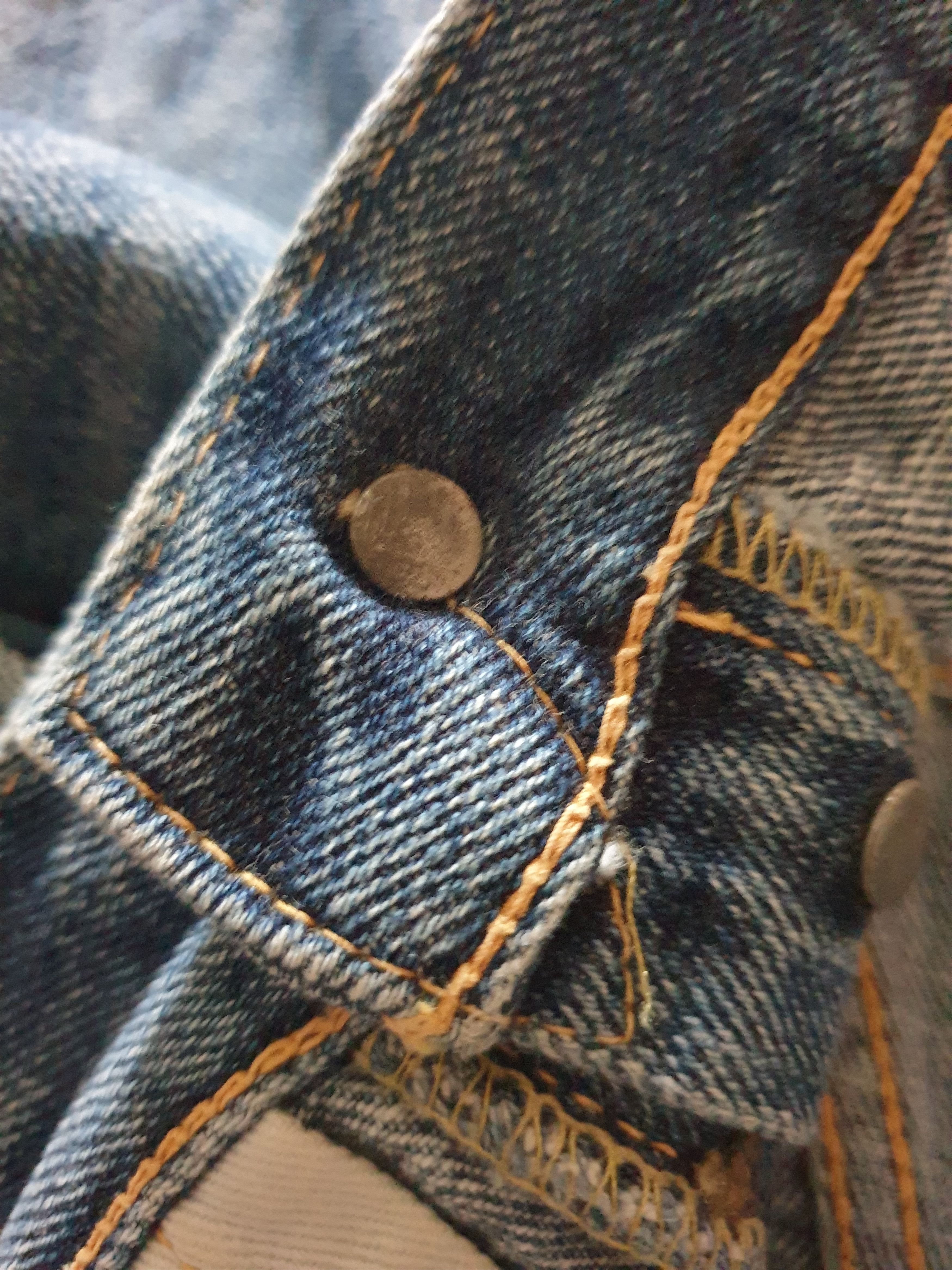 Levi's 💥Vintage levis lot 47501 selvedge denim pant Size US 29 - 2 Thumbnail