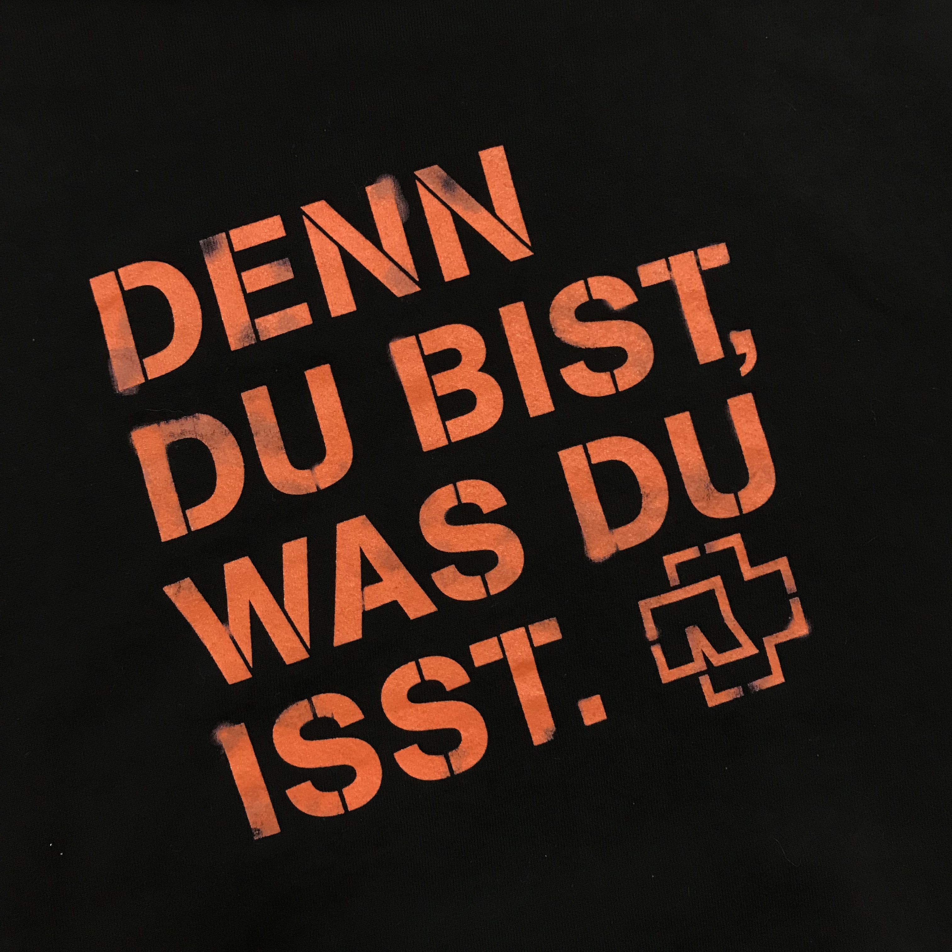 Band Tees RAMMSTEIN Mein Teil 2004 Vintage Hoodie Y2K Rare Metal 90s Size US L / EU 52-54 / 3 - 5 Thumbnail