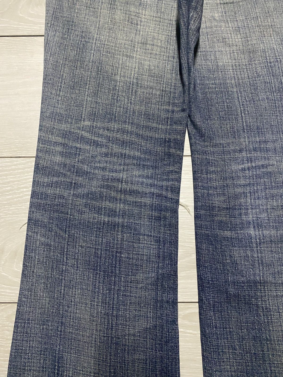 If Six Was Nine Vintage Real Authentic Style GLHeart Flare Faded Blue Size US 31 - 9 Thumbnail