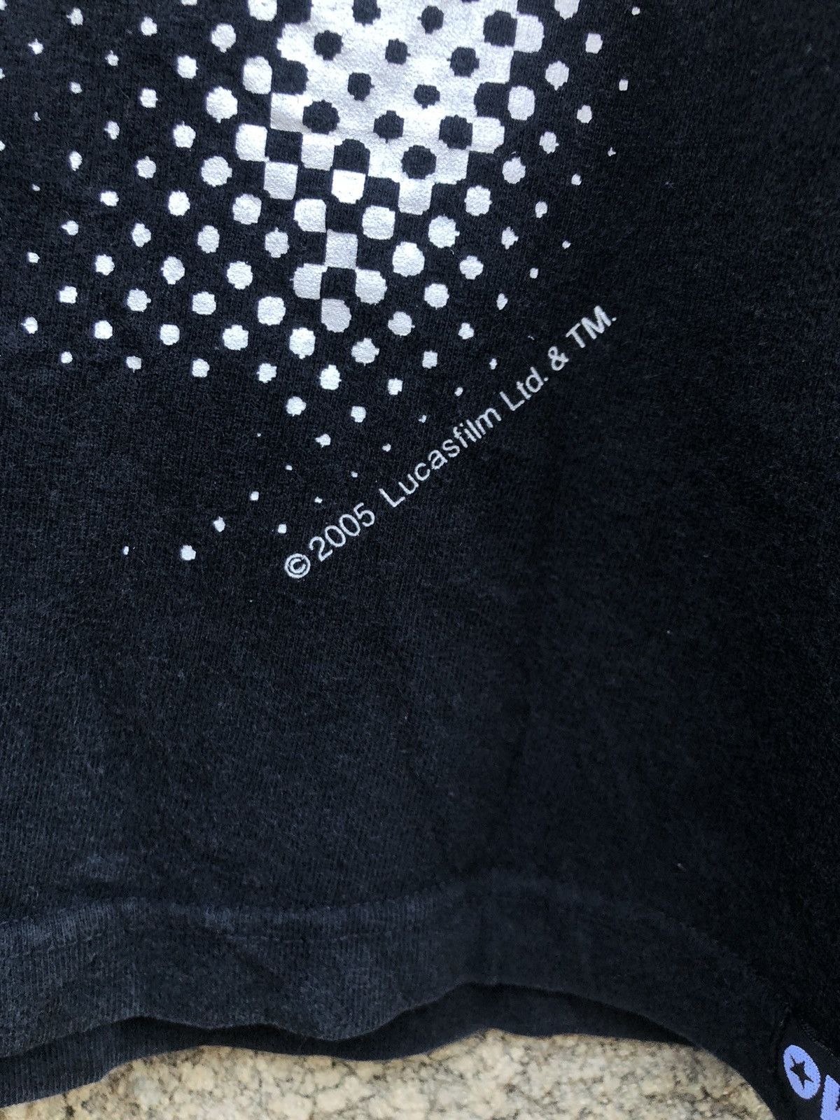 OVER THE STRiPES × Star Wars 2005 Vintage Star Wars X Over The Stripes Movie Promo Tshirt Size US M / EU 48-50 / 2 - 6 Thumbnail