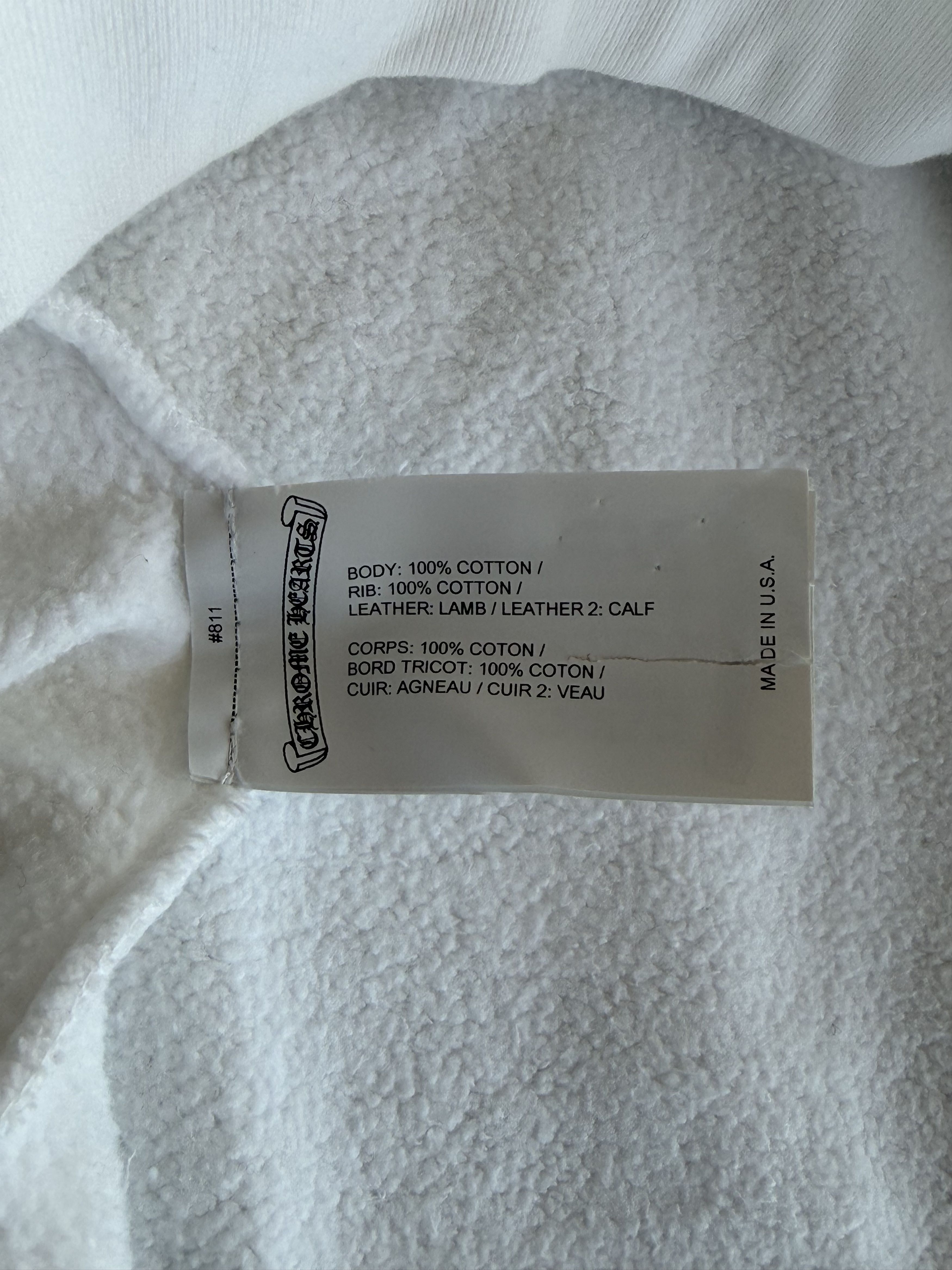 Chrome Hearts Chrome Hearts White Cross Patch Sweater Size US M / EU 48-50 / 2 - 4 Thumbnail