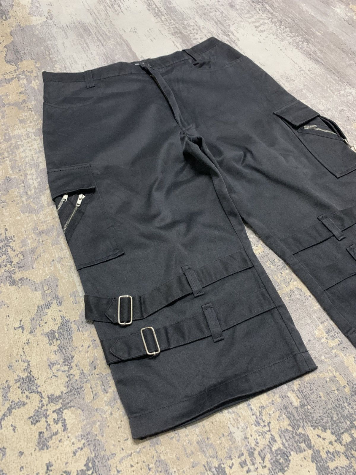 Japanese Brand Fromm Japan Archive Harajuku Punk Tactical Pants M Size US 31 - 3 Thumbnail