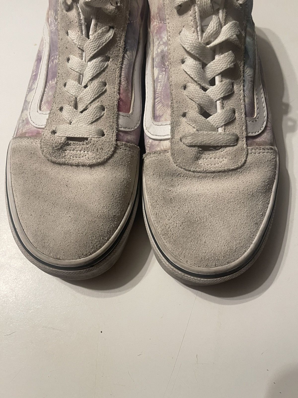 Vans Vans Ward Low Top Women’s Suede Heart Tie Dye Skater Shoes Size US 6.5 / IT 36.5 - 3 Thumbnail