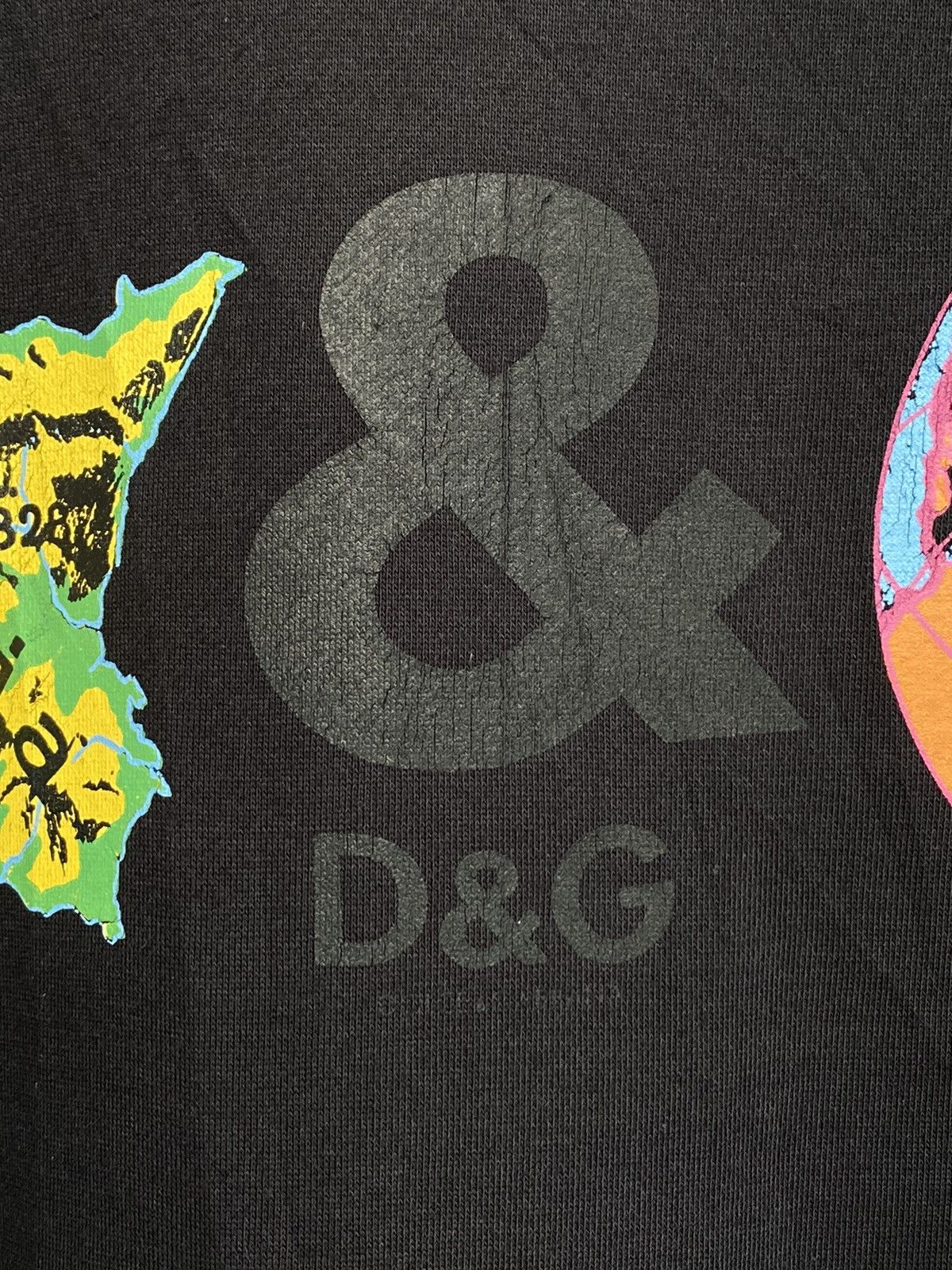 Dolce & Gabbana Vintage Dolce & Gabbana Sicilia Worldwide Crewneck Size US L / EU 52-54 / 3 - 4 Thumbnail