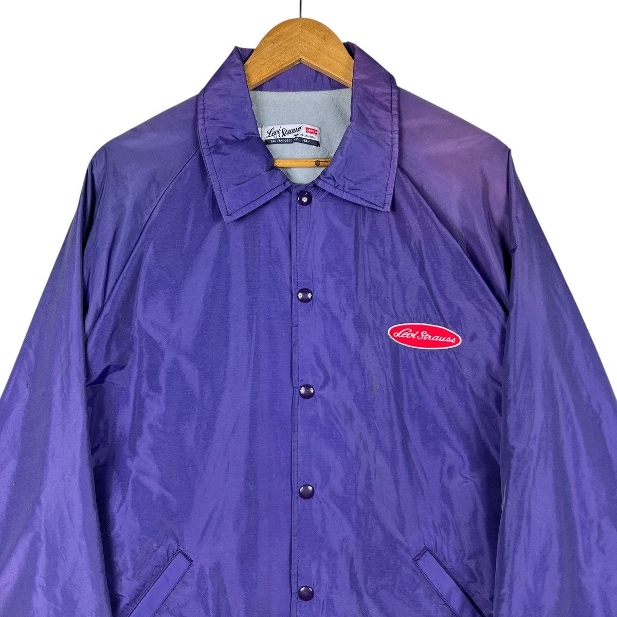 Levi's Vintage Clothing 🔥 80s 90s Levis Coach Jacket Made In Usa Size US M / EU 48-50 / 2 - 5 Thumbnail