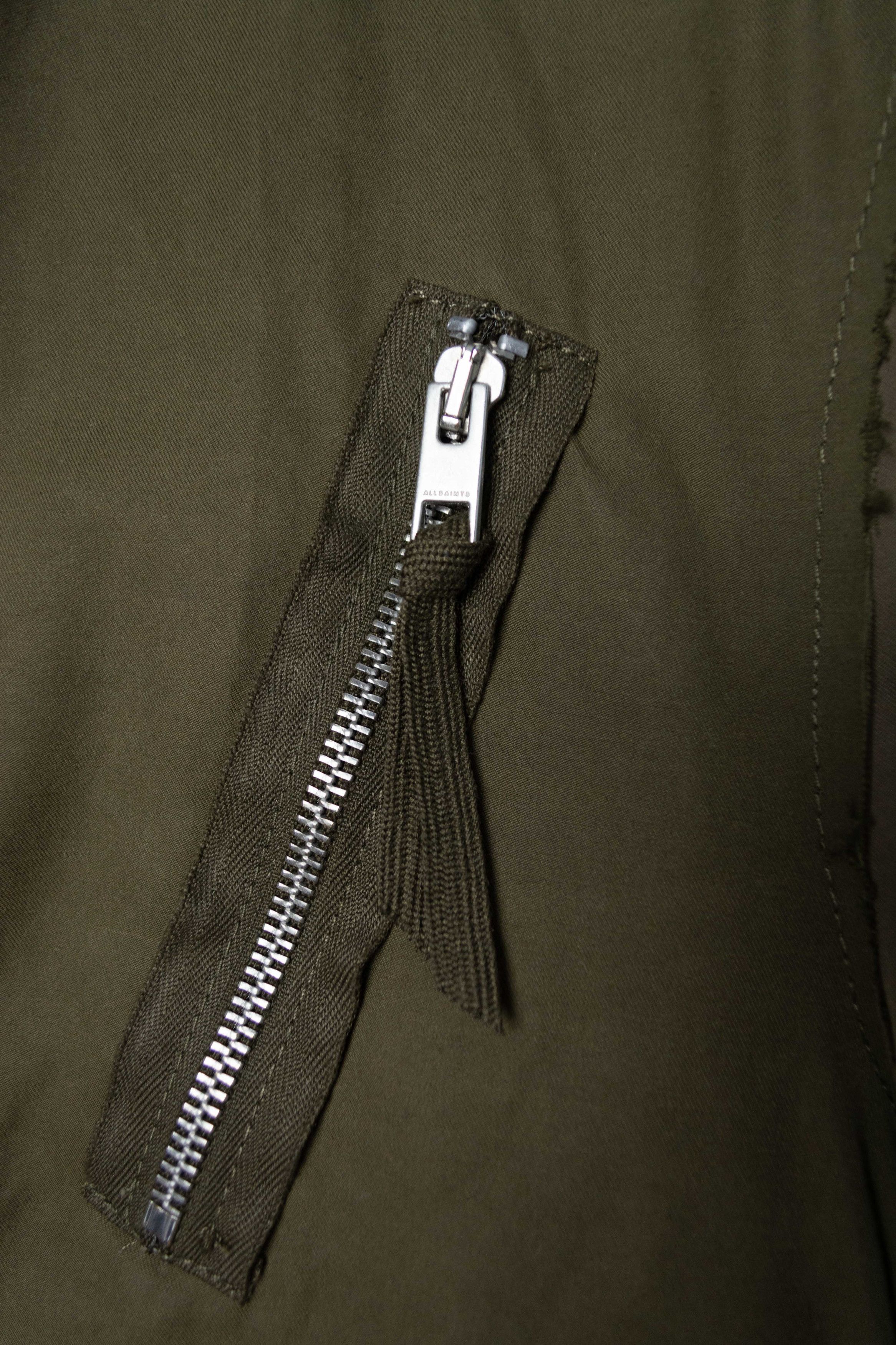 Allsaints Allsaints khaki parka hacker Size US M / EU 48-50 / 2 - 8 Thumbnail