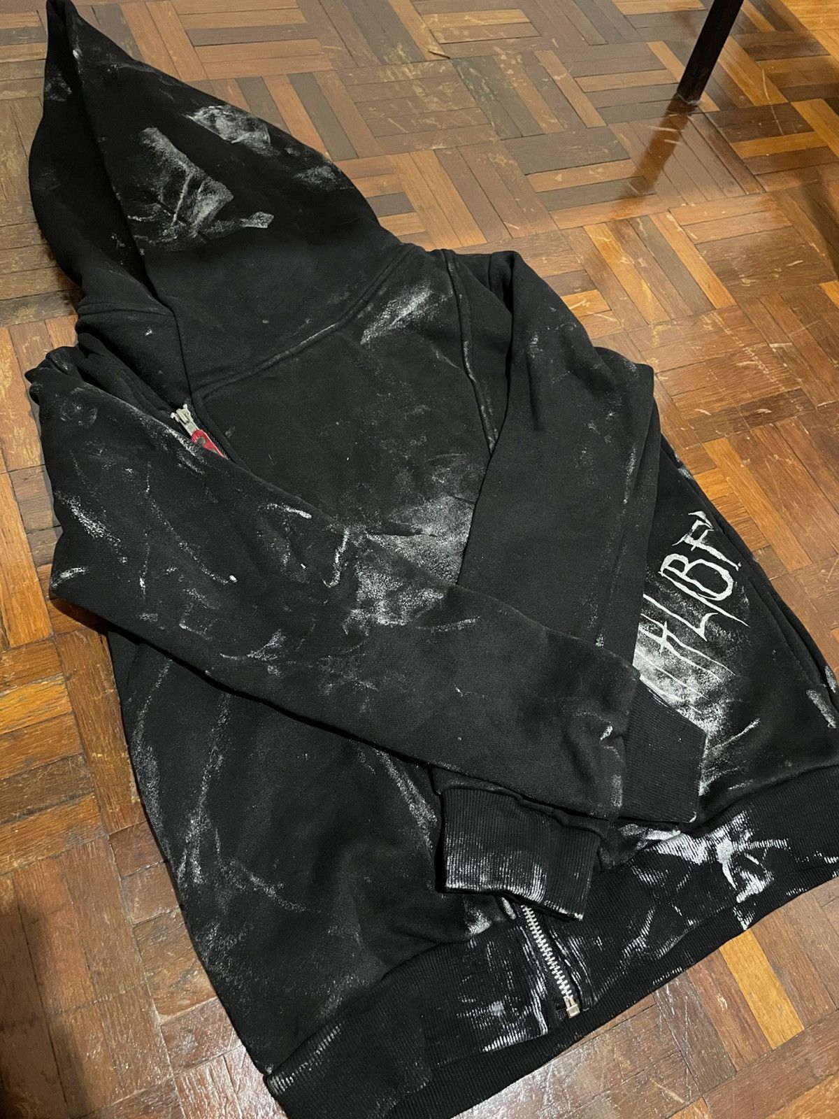 Japanese Brand × Seditionaries H Anarchy Asymmetric Zipper Hoodie Size M / US 6-8 / IT 42-44 - 3 Thumbnail