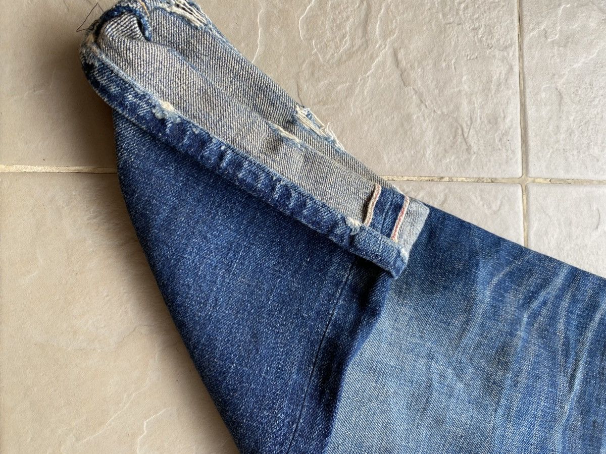 If Six Was Nine × Japanese Brand × Le Grande Bleu (L.G.B.) Osep pati flared jeans selvedge jeans Size US 33 - 13 Thumbnail