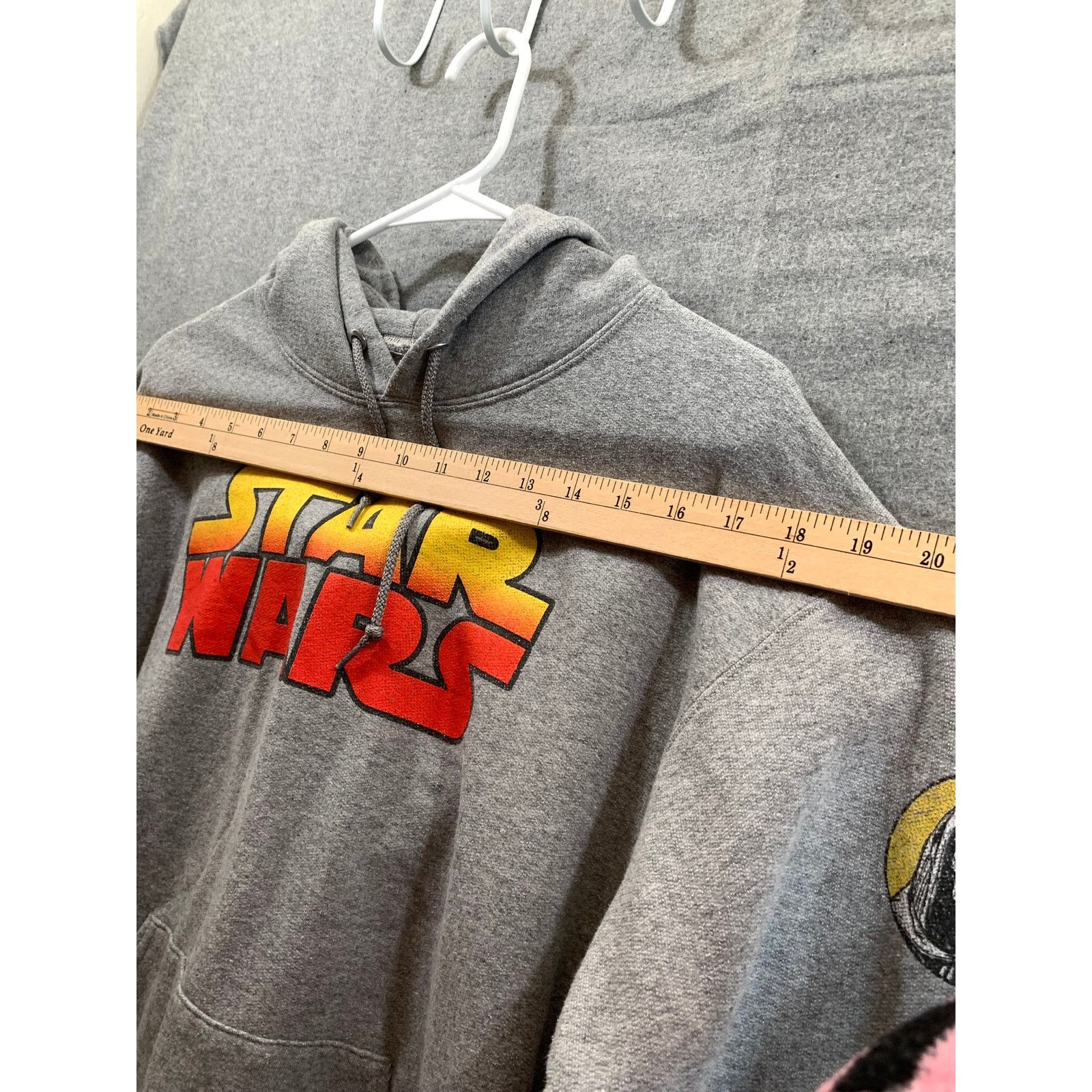 Star Wars Star Wars Hoodie Jacket Adult Small Gray Pullover Size US S / EU 44-46 / 1 - 3 Thumbnail