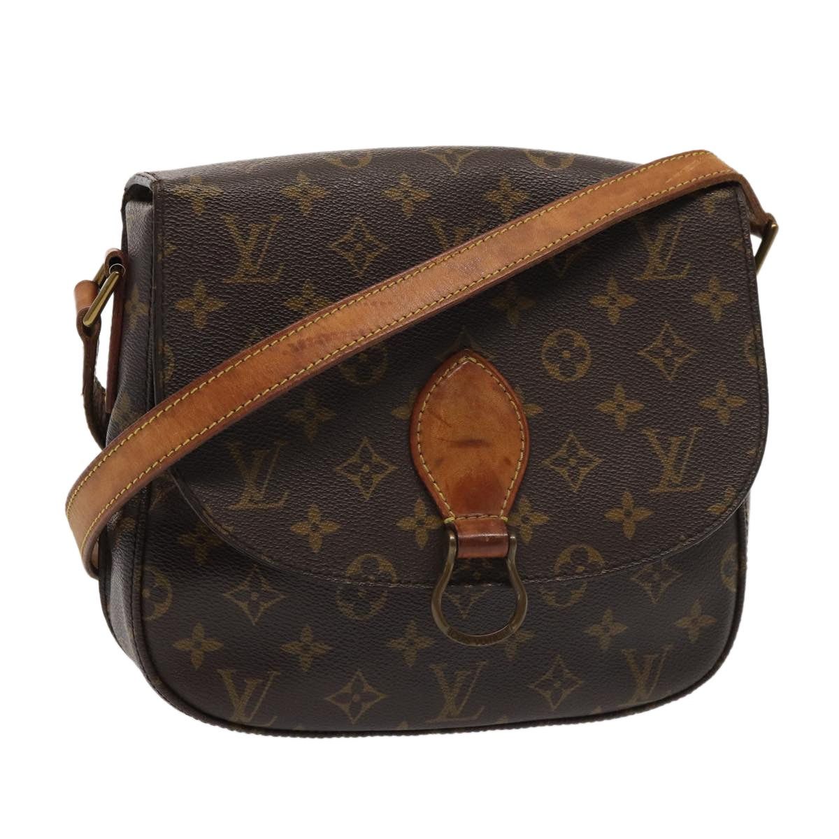 LOUIS VUITTON Monogram Saint Cloud GM Shoulder Bag M51242