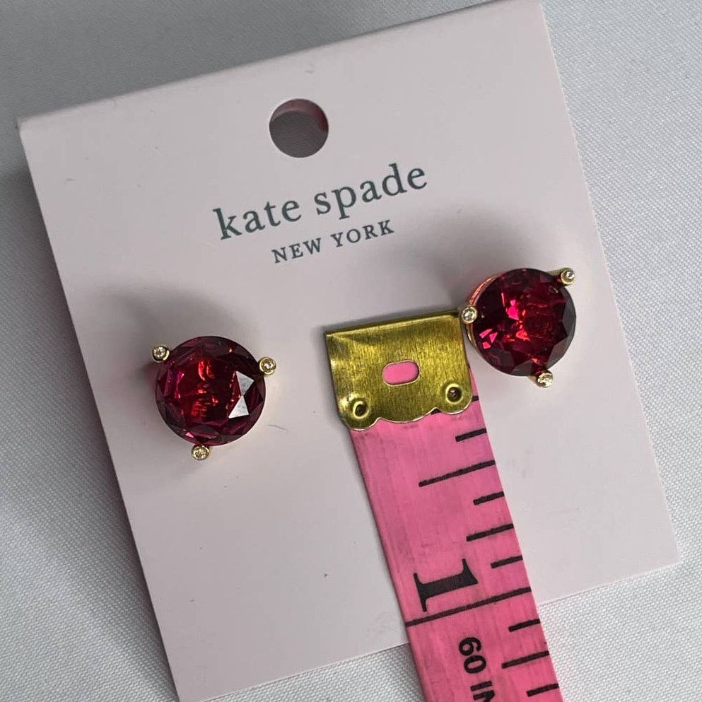 Kate Spade Kate Spade rise and shine Fuchsia studs Earrings Size ONE SIZE - 5 Thumbnail