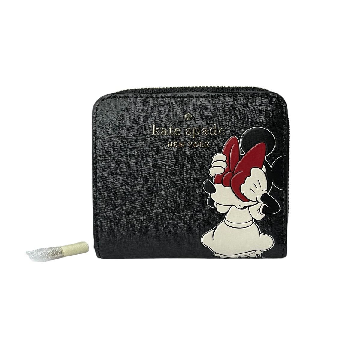 Kate Spade Disney X retailer Other Minnie Mouse Zip Around Coin Purse Key Fob Bag Charm