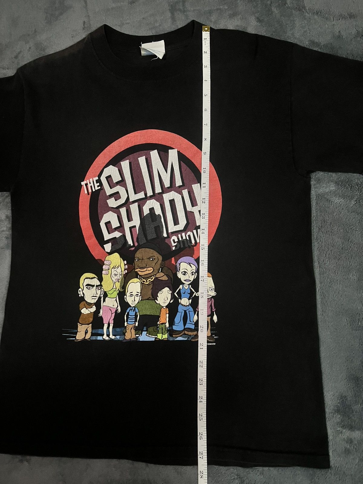 Vintage VTG.Eminem The Slim Shady Show Promo Show Eminem T Shirt. Size US M / EU 48-50 / 2 - 10 Thumbnail