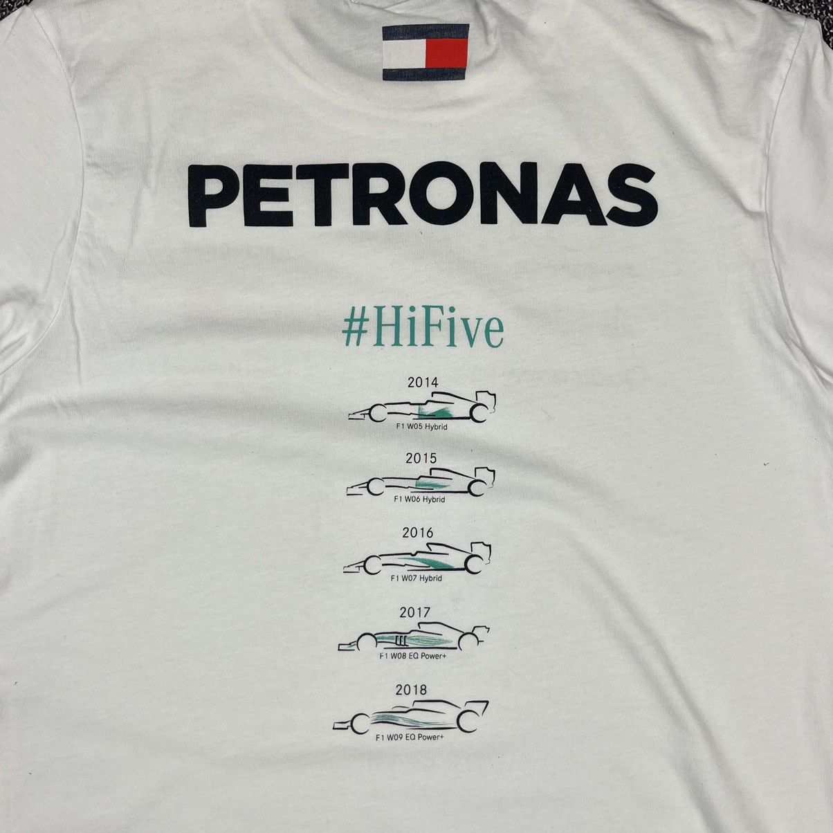 Mercedes-Benz Vintage Mercedes-Benz AMG Petronas F1 Hamilton T-Shirt Size US XL / EU 56 / 4 - 7 Thumbnail