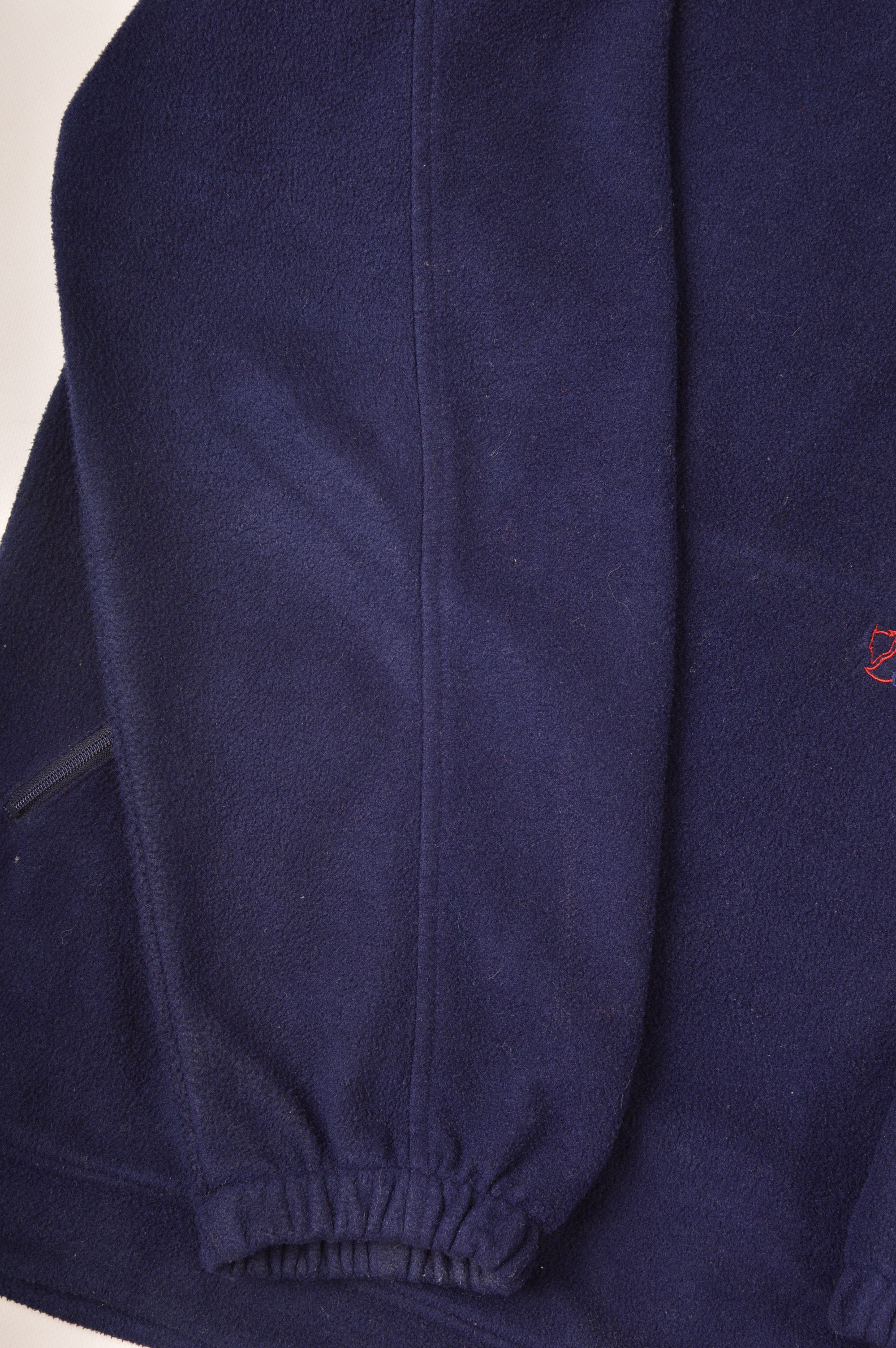 Fjallraven × Vintage Fjallraven Casual Vintage Zip-Up Fleece Anorak Size US XL / EU 56 / 4 - 3 Thumbnail