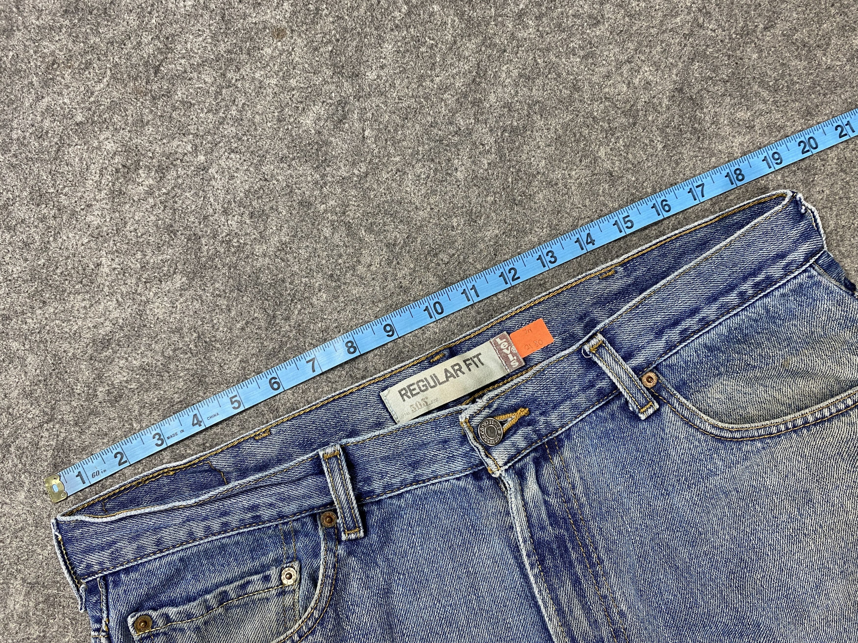 Levi's Dirty Blue Vintage Levi's 505 Jeans 38x28.5 Denim -JN2180 Size US 38 / EU 54 - 5 Thumbnail