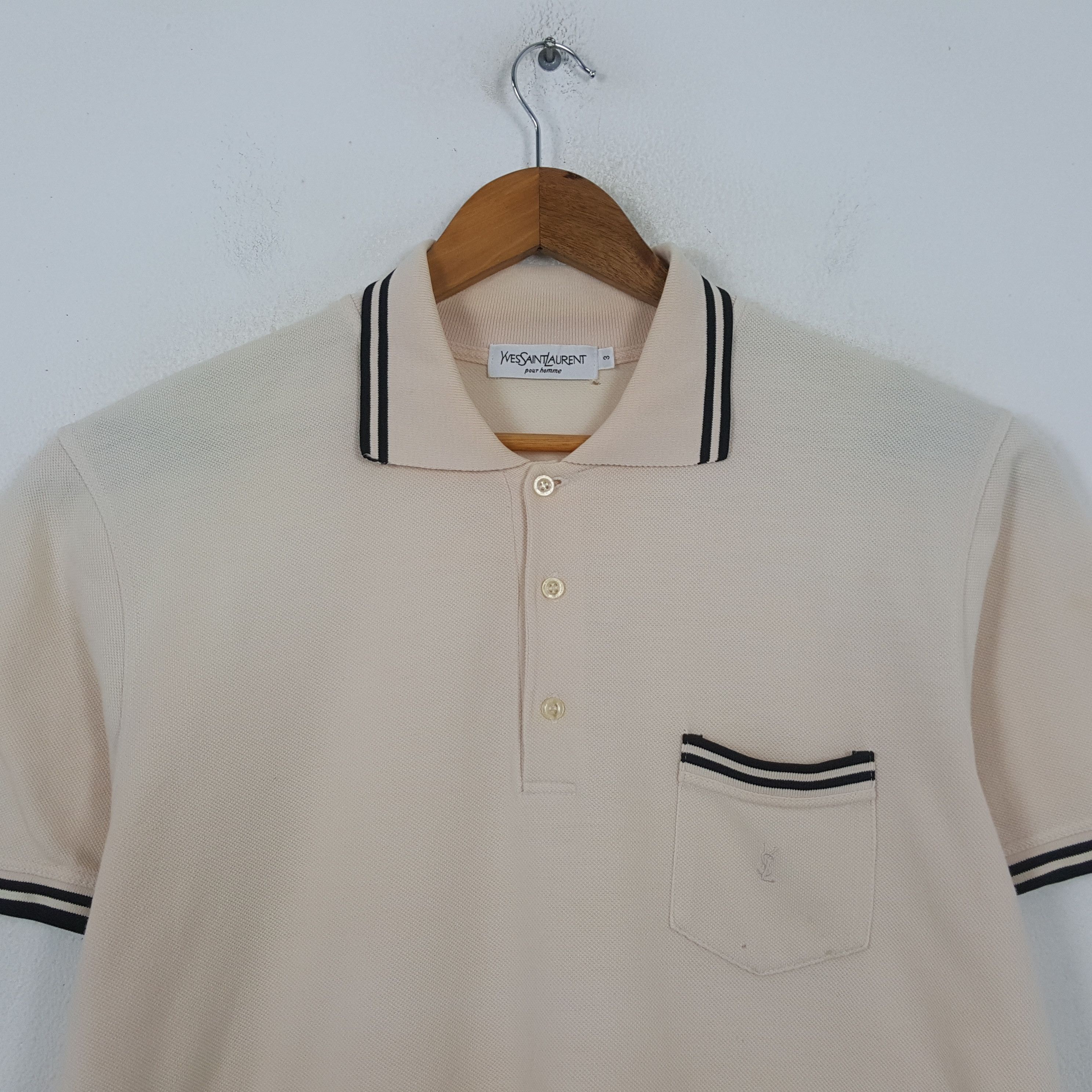 Yves Saint Laurent Vintage Yves Saint Laurent Fashion Brand Shirt RR12 Size US L / EU 52-54 / 3 - 2 Thumbnail