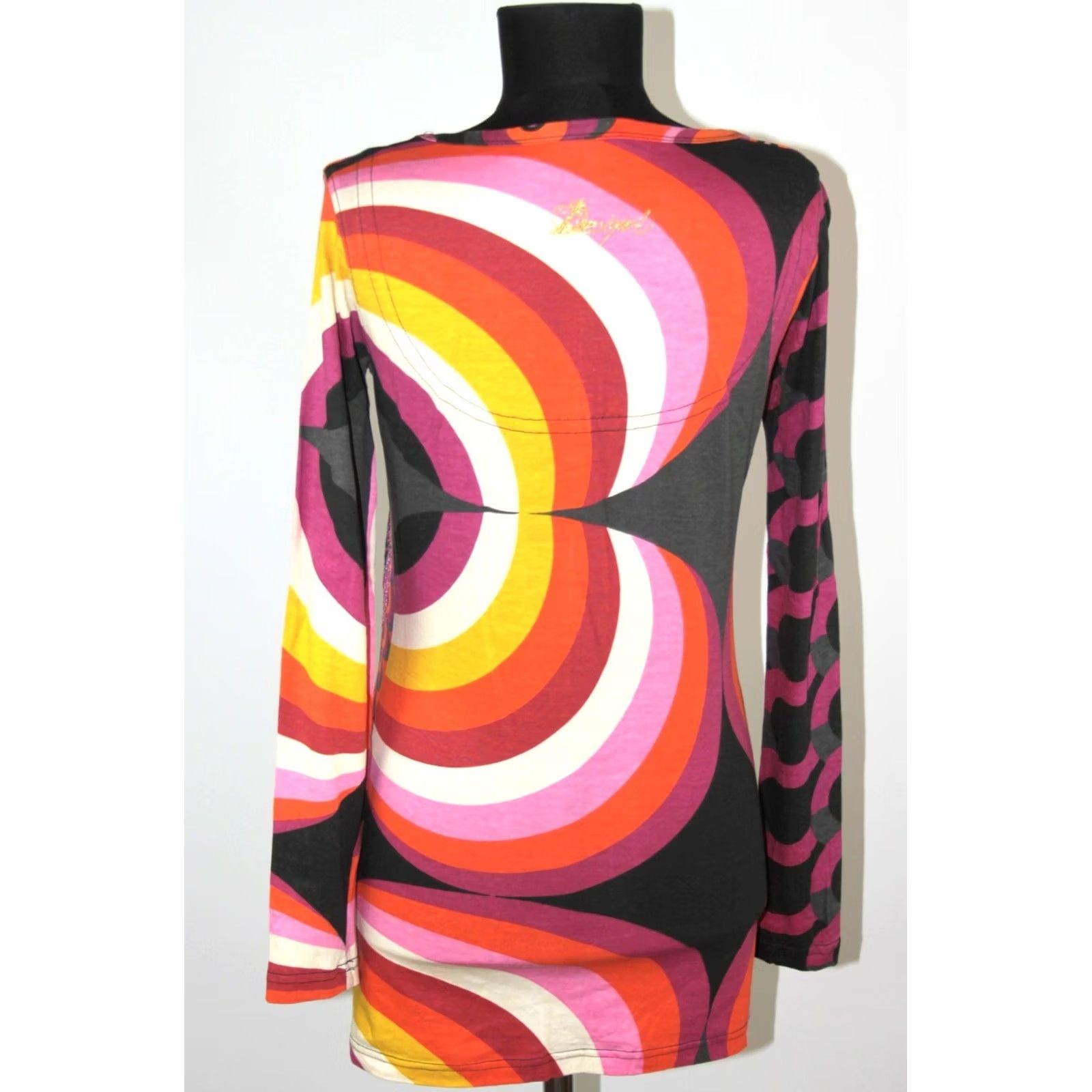 Desigual Desigual womens shirt tunic Size M Multicoloured Size M / US 6-8 / IT 42-44 - 5 Thumbnail