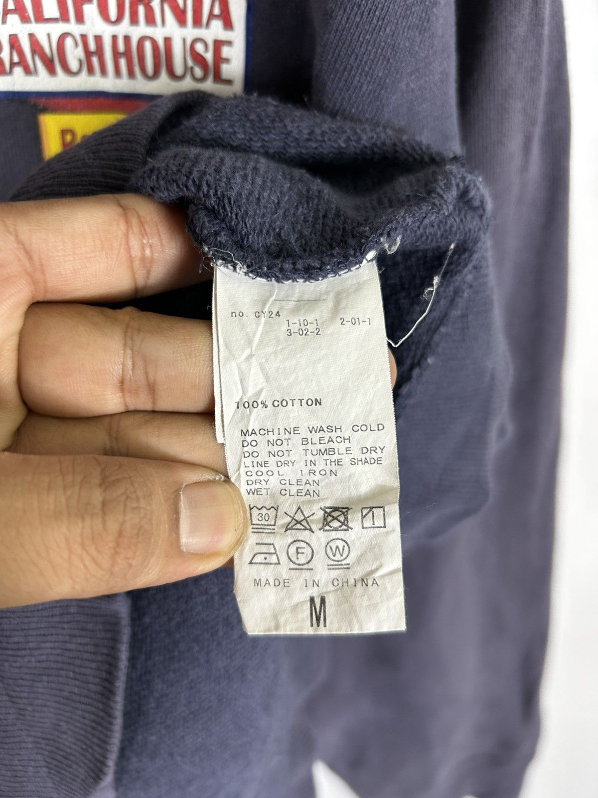 Sun Surf 🌊California Ranch House Sun Faded Baggy Sweatshirt Size US M / EU 48-50 / 2 - 9 Thumbnail