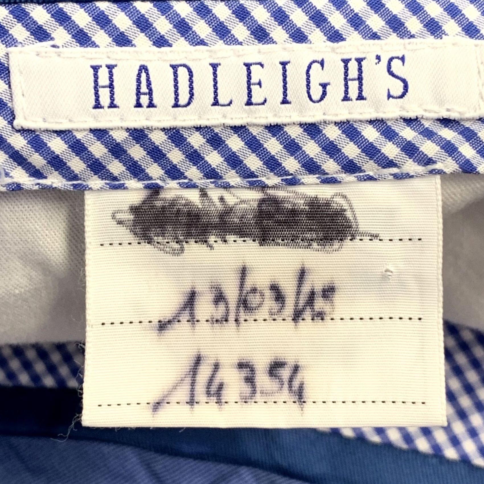 Vintage HADLEIGH'S Pants Size 32 Grey Wool Side Tabs Cuffed Straight Dress Dress Size US 32 / EU 48 - 3 Thumbnail