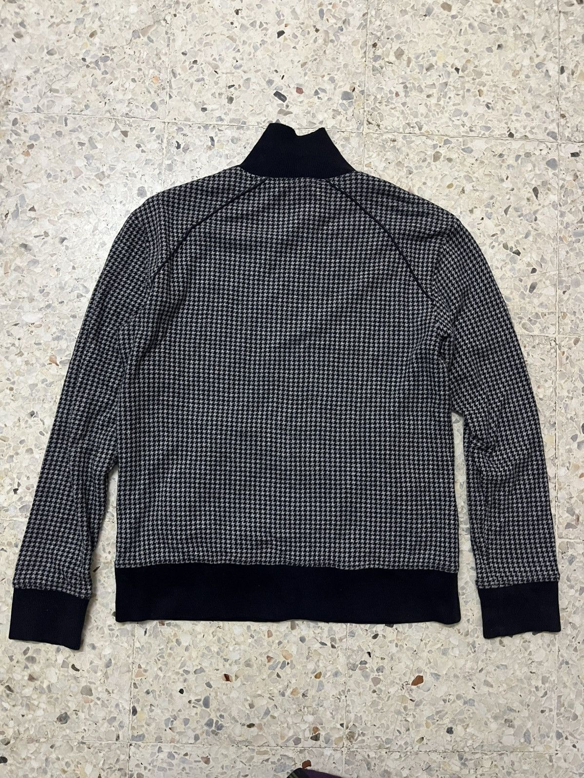 Burberry BURBERRY BLACK LABEL REVERSIBLE HOUNDSTOOTH TRACK JACKET Size US M / EU 48-50 / 2 - 9 Thumbnail