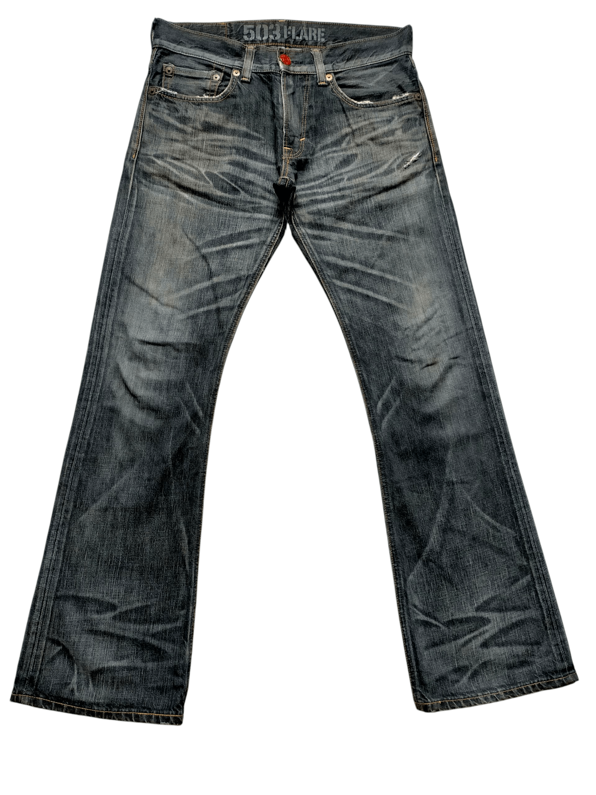 Edwin Edwin 503 Flare Japan Black Boot cut Denim Size US 32 / EU 48 - 2 Thumbnail