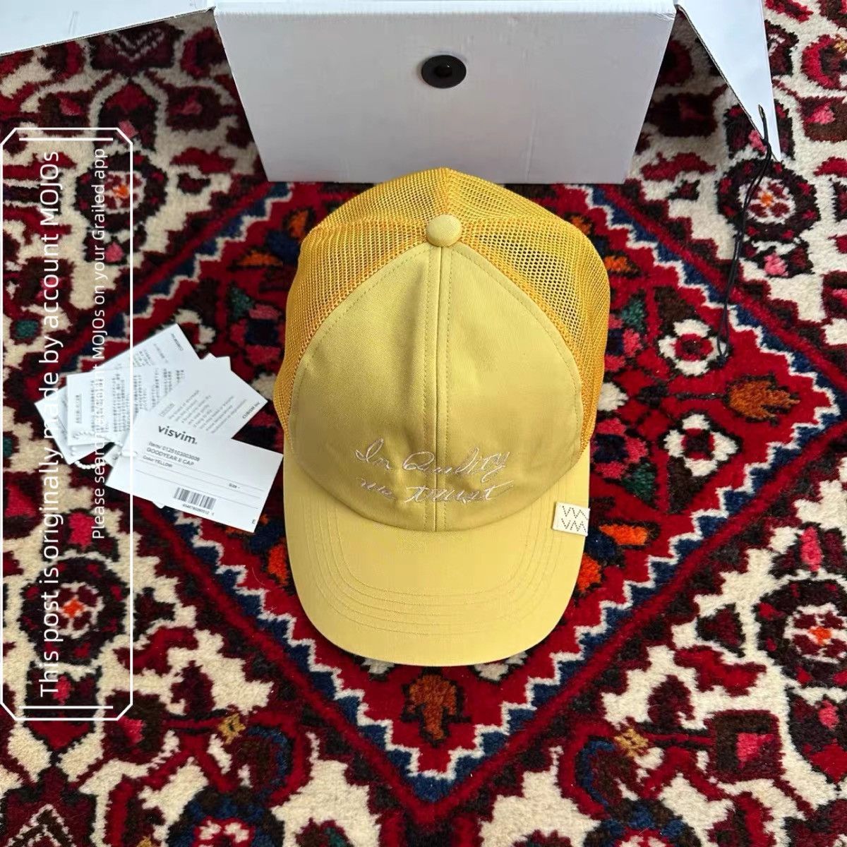 Visvim Visvim 25SS Goodyear II Cap Yellow mo.jos5 Size ONE SIZE - 2 Thumbnail