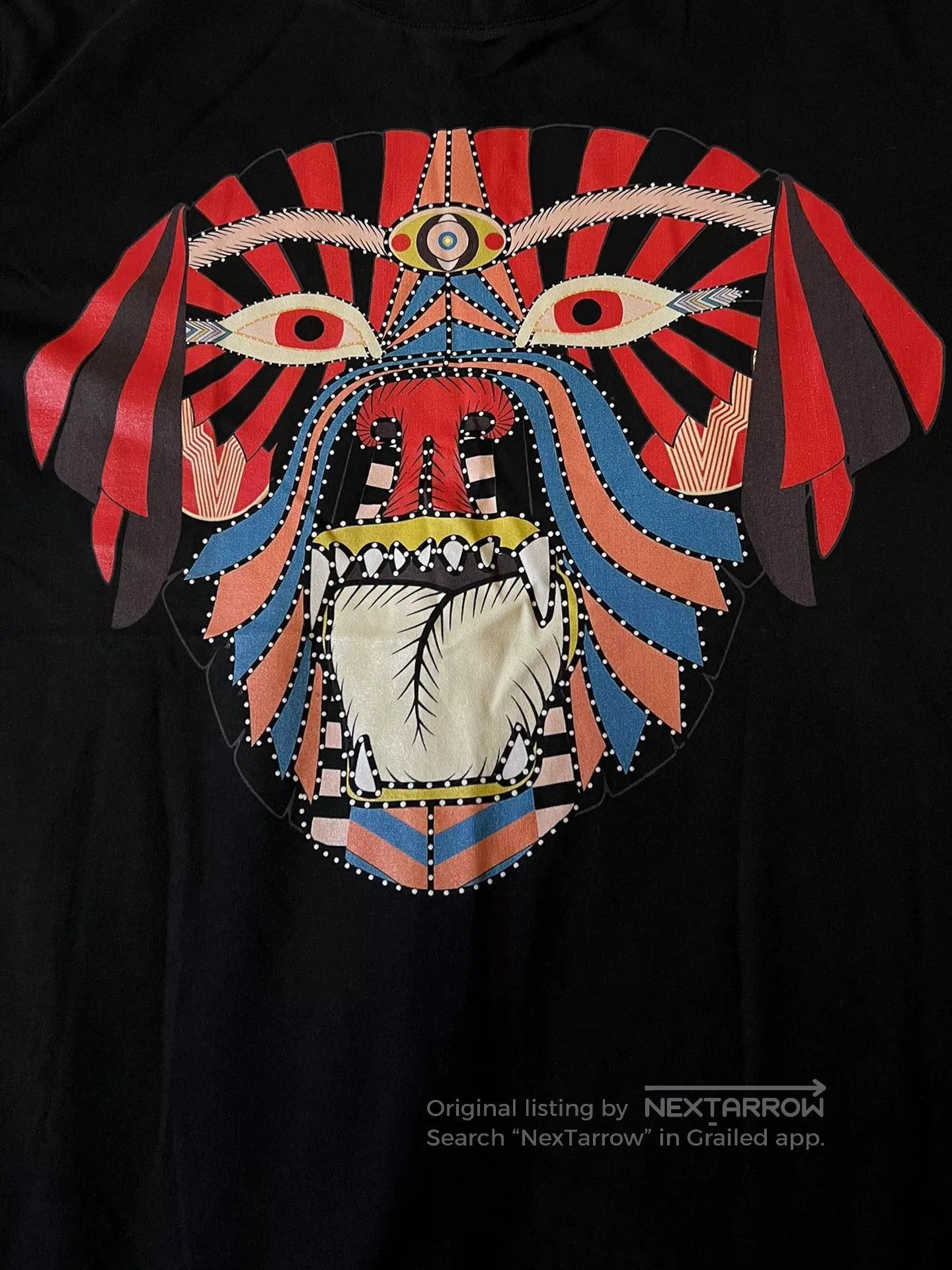 Givenchy Givenchy Rottweiler Peking Opera Print T-shirt. Size US M / EU 48-50 / 2 - 3 Thumbnail