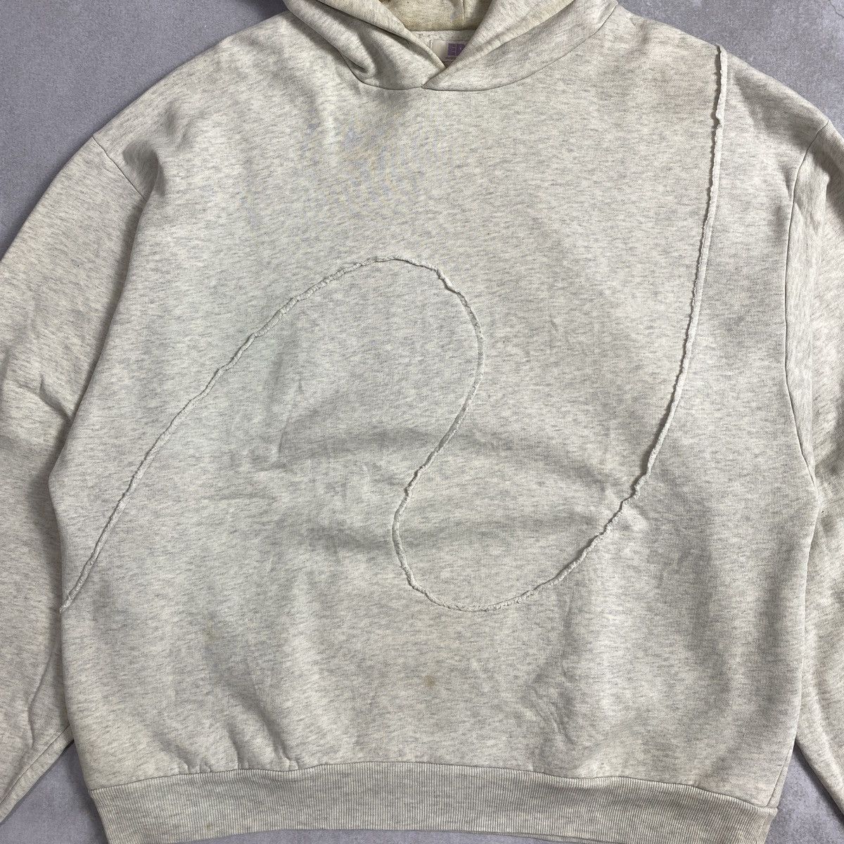ERL ERL Grey Swirl Hoodie Size US L / EU 52-54 / 3 - 4 Thumbnail