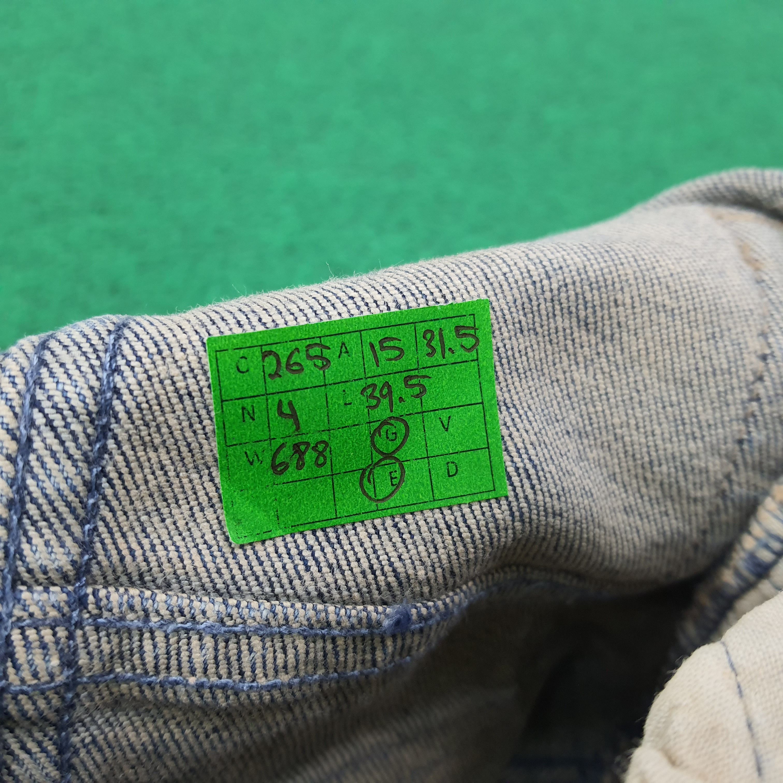 Hysteric Glamour Vintage Hysterics Patchwork Flare Custom Logo Jeans C265N4 Size 31" - 10 Thumbnail